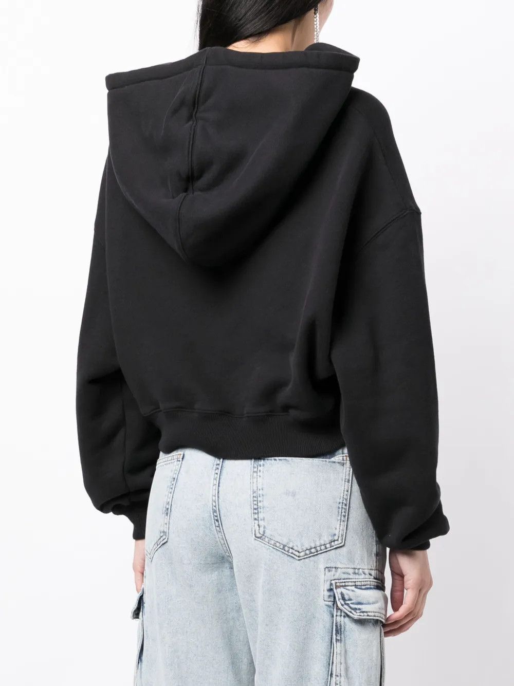 Off-White o1y1225 Logo Hoodie in Black Size XS / US 0-2 / IT 36-38 - 4 Thumbnail