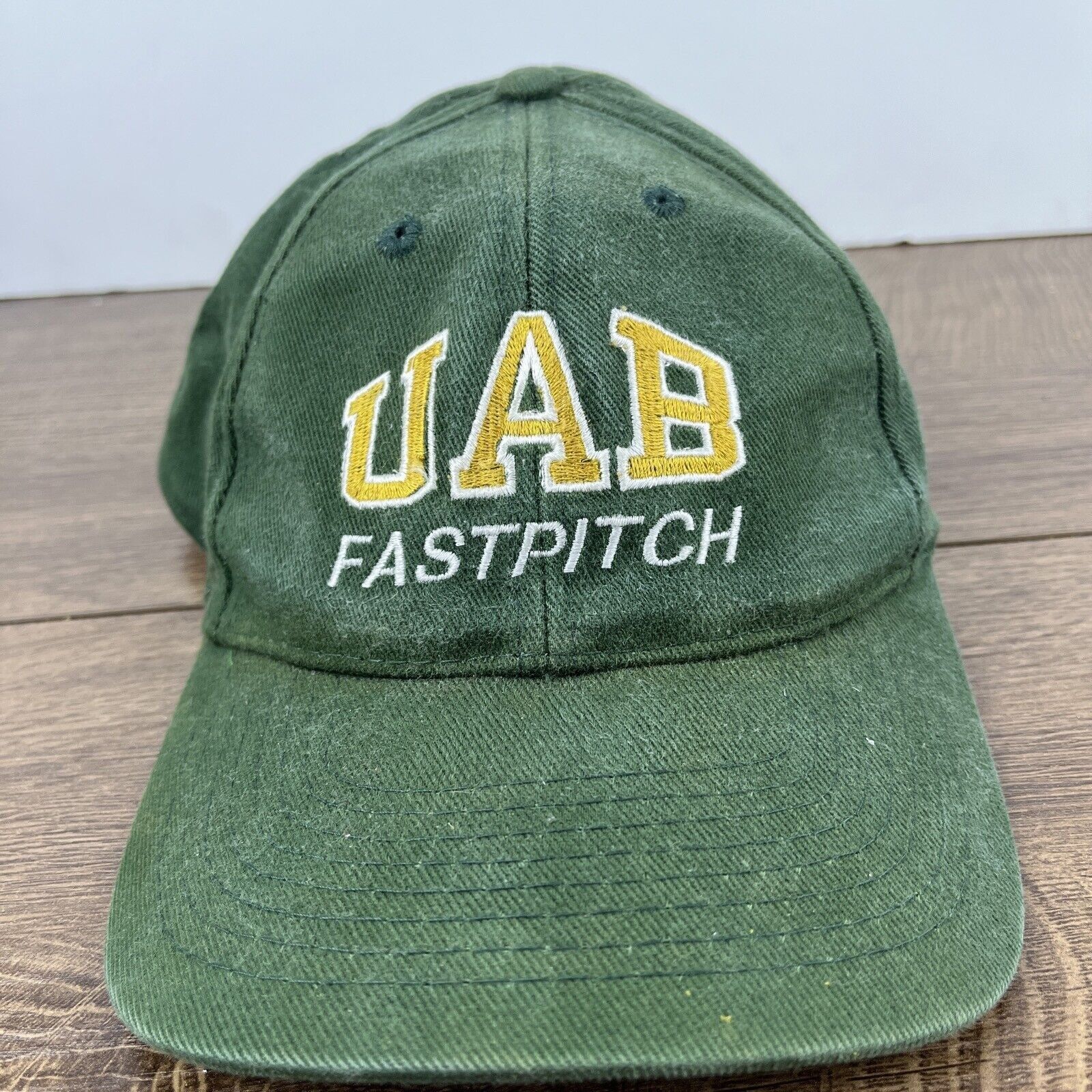 Other UAB Fastpitch Hat UAB Softball Green Hat Snapback Adjustable Size ONE SIZE - 4 Thumbnail