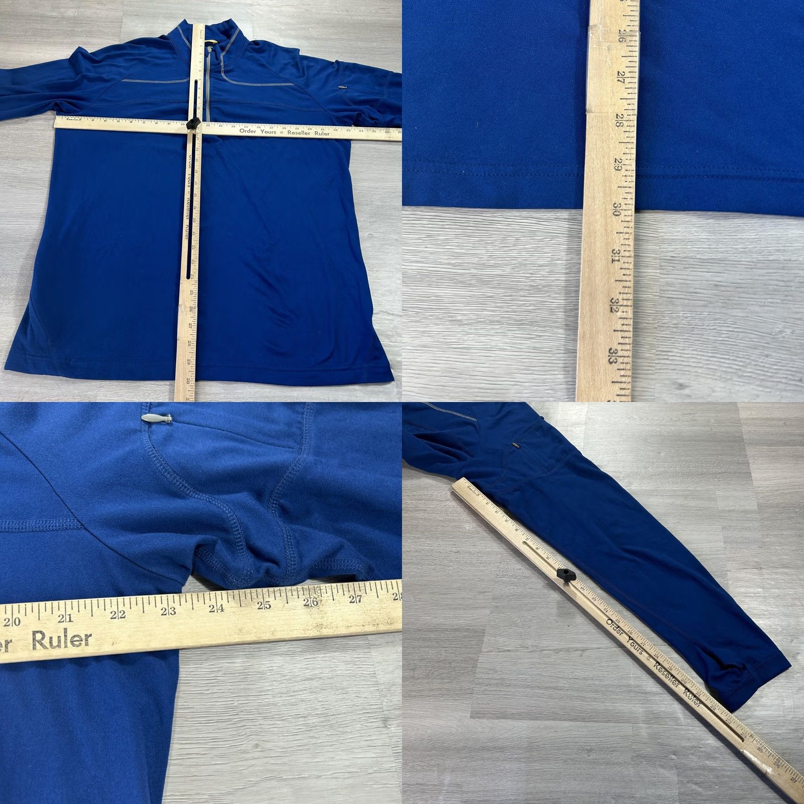 Mountain Hardwear Mountain Hardwear Pullover Mens XL Blue 1/4 Zip Long Sleeve Hiking Performance Size US XL / EU 56 / 4 - 8 Thumbnail