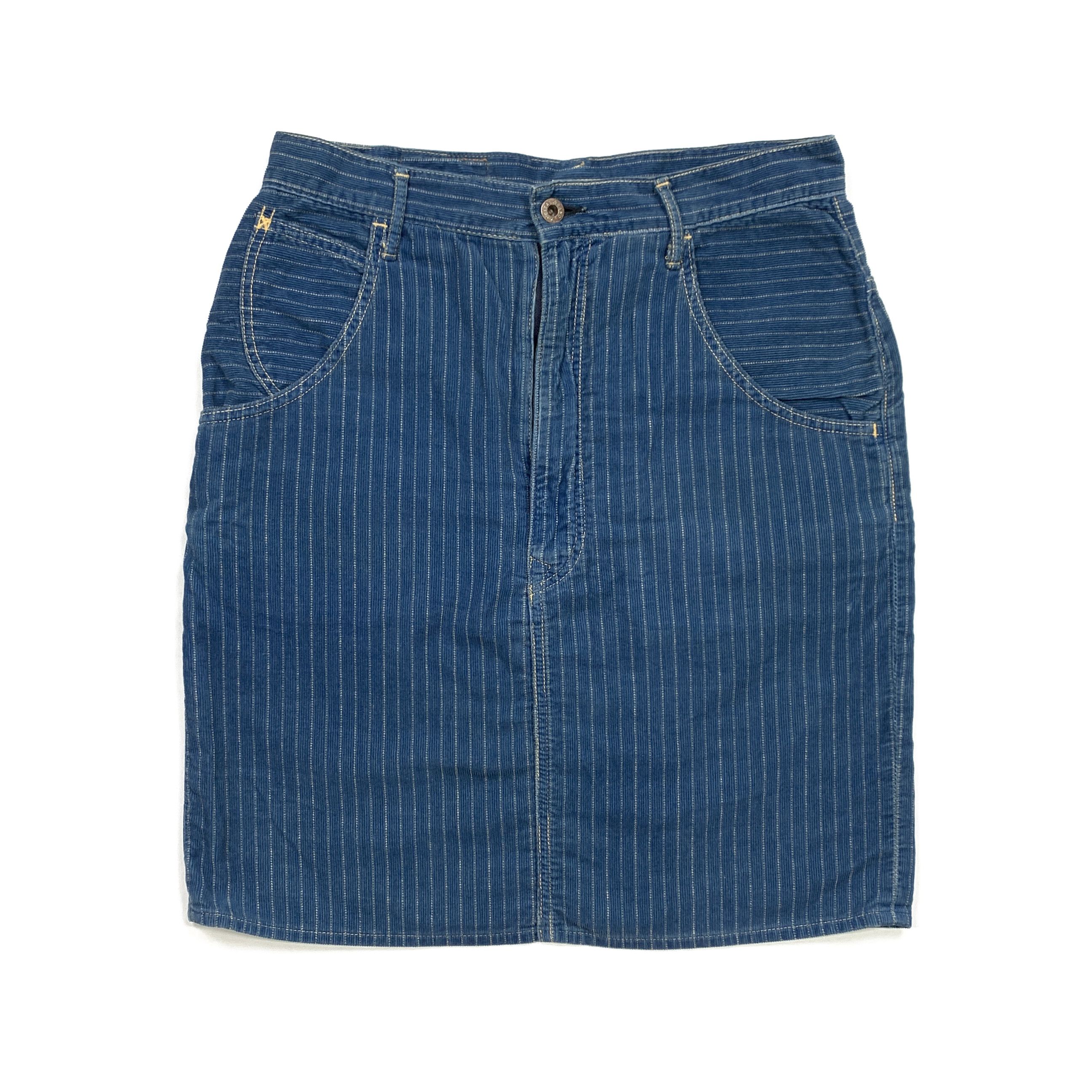 Kapital Buckle Back Corduroy Skirt Size 30" / US 8 / IT 44 - 1 Thumbnail