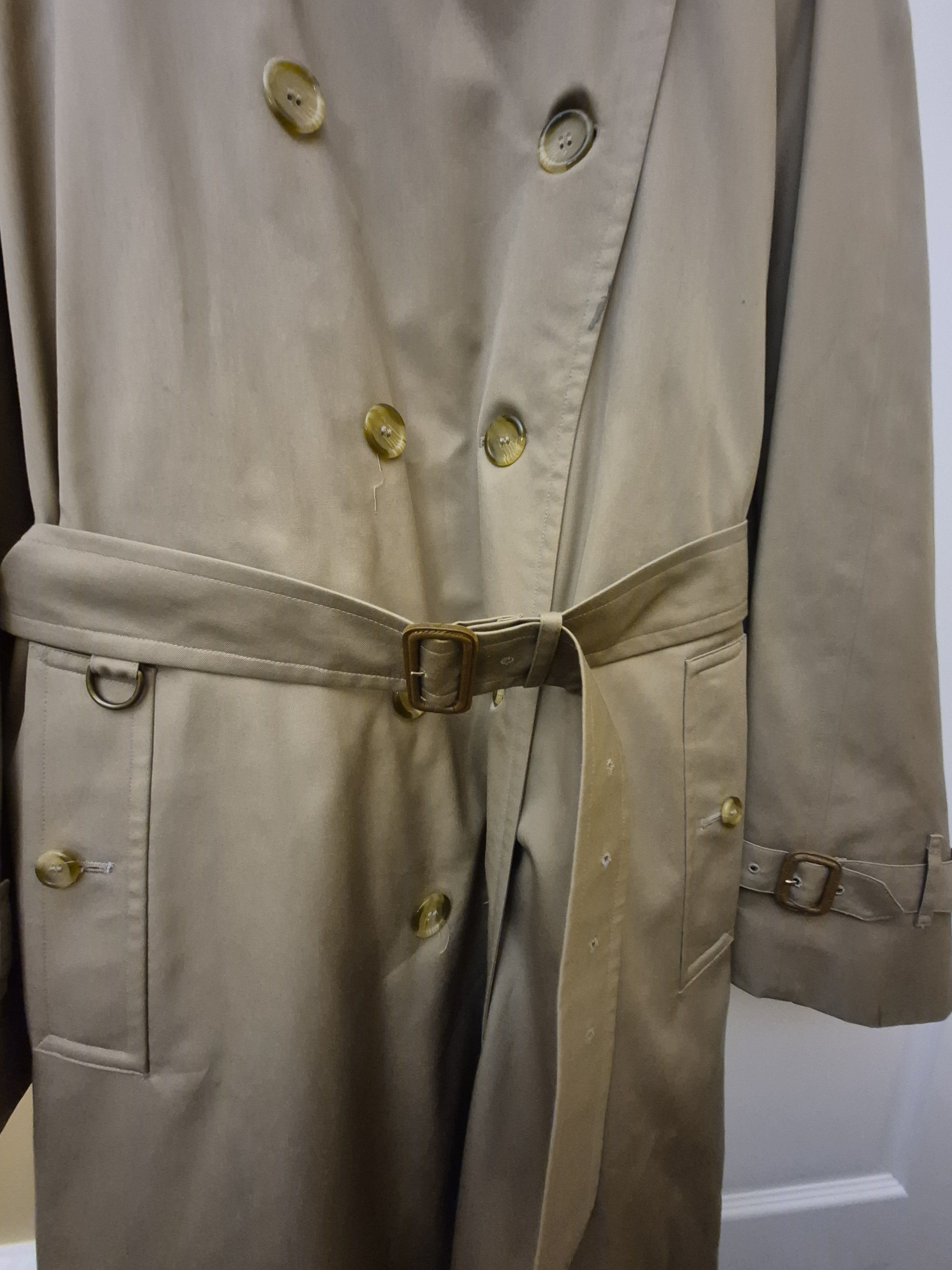Burberry Burberry Tan Double Breast Trenchcoat Size 44 L Size US XL / EU 56 / 4 - 9 Thumbnail
