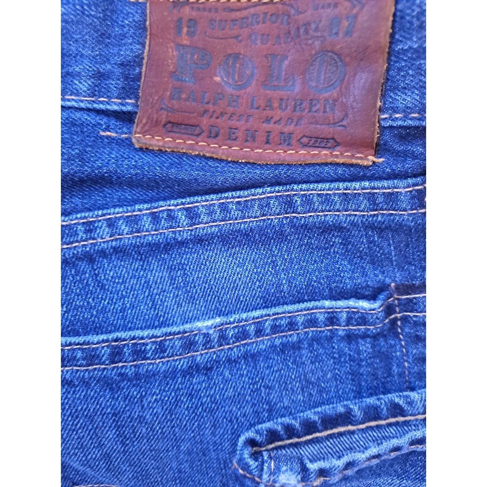 Polo Ralph Lauren Polo Blue Denim Jeans Size 34x32 Size US 34 / EU 50 - 6 Thumbnail