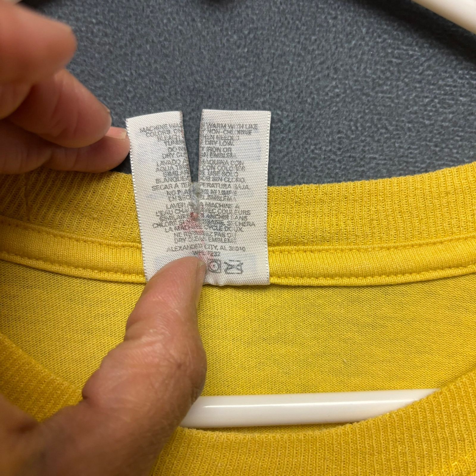 Jerzees Vintage Jerzees Shirt Blank Yellow XL Plain Comfy Sunshine Size US XL / EU 56 / 4 - 6 Thumbnail