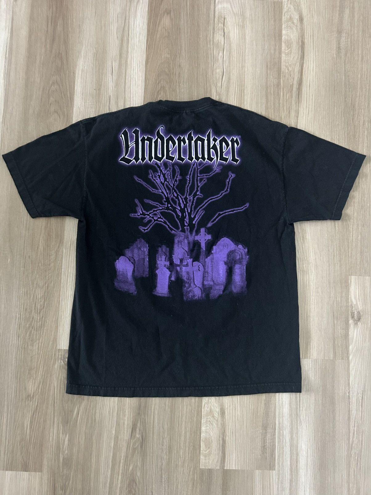 WWF Vintage WWE Undertaker tee Size US L / EU 52-54 / 3 - 3 Thumbnail
