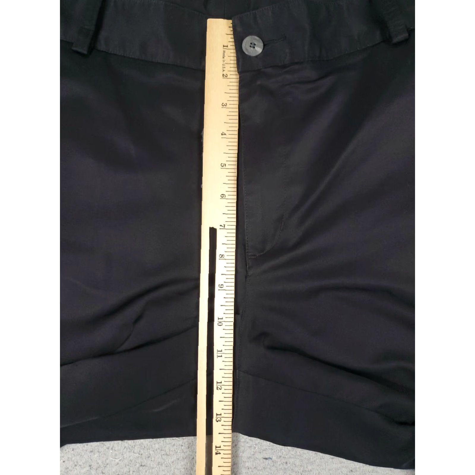 Adidas Adidas Pants Mens 38x32 Black Chino Flat Front Casual Golf Trousers Size US 38 / EU 54 - 3 Thumbnail