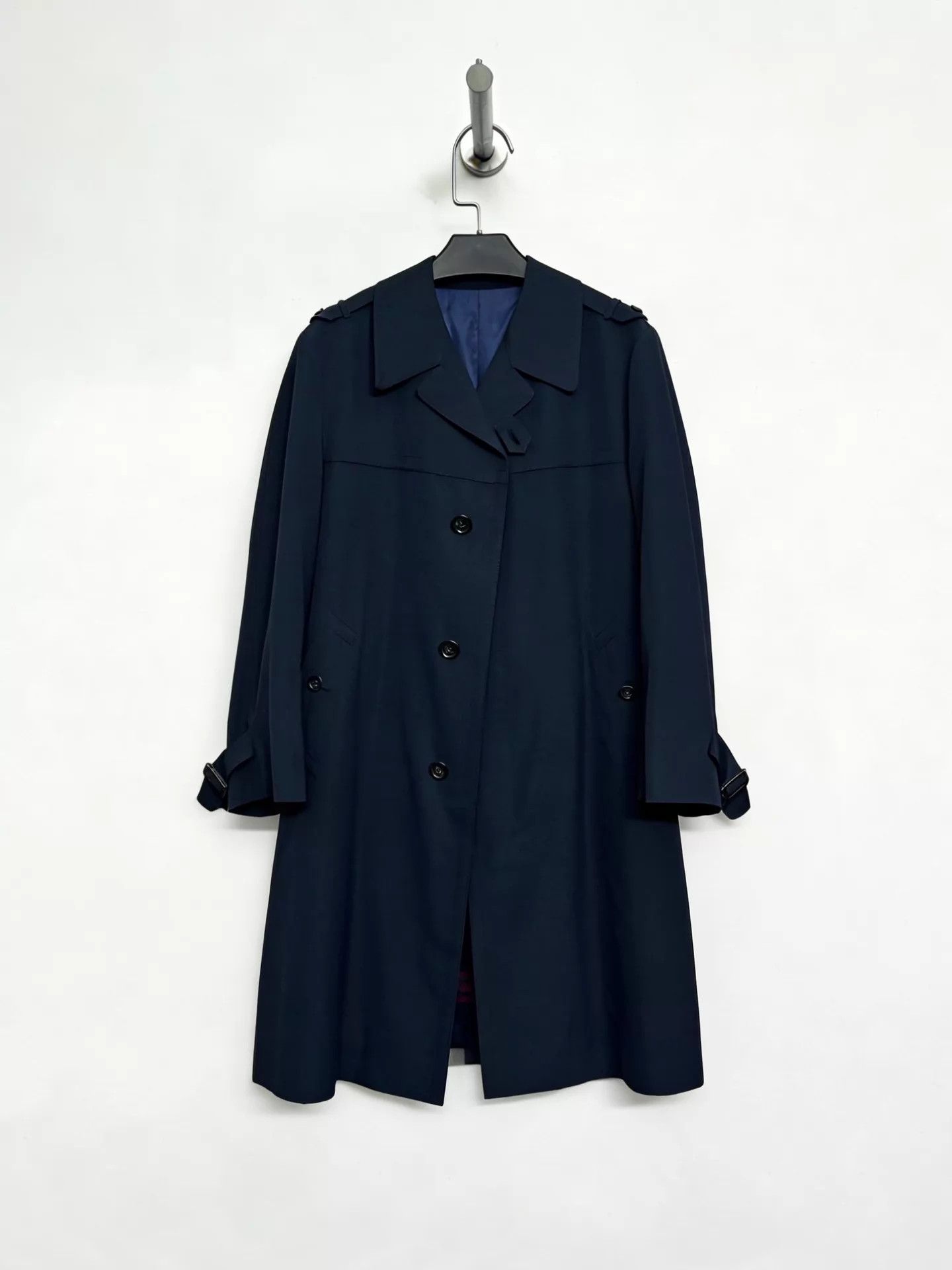 Lanvin Lanvin 90's 45% Wool Trench Coat Size 46 Size US S / EU 44-46 / 1 - 1 Thumbnail
