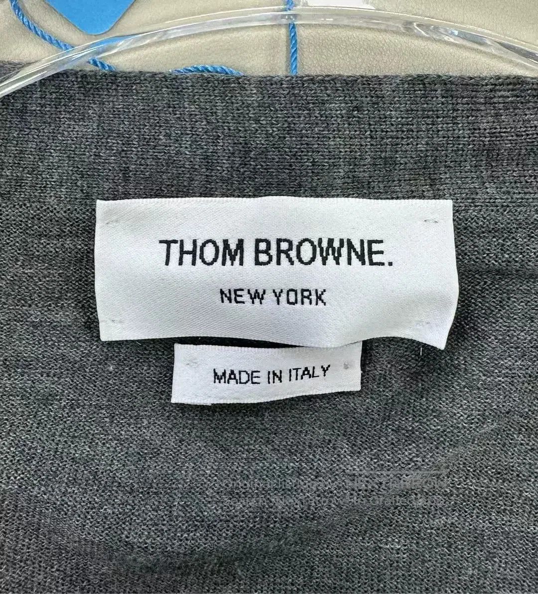 Thom Browne thom browne gray striped knit cardigan. Size US M / EU 48-50 / 2 - 2 Thumbnail