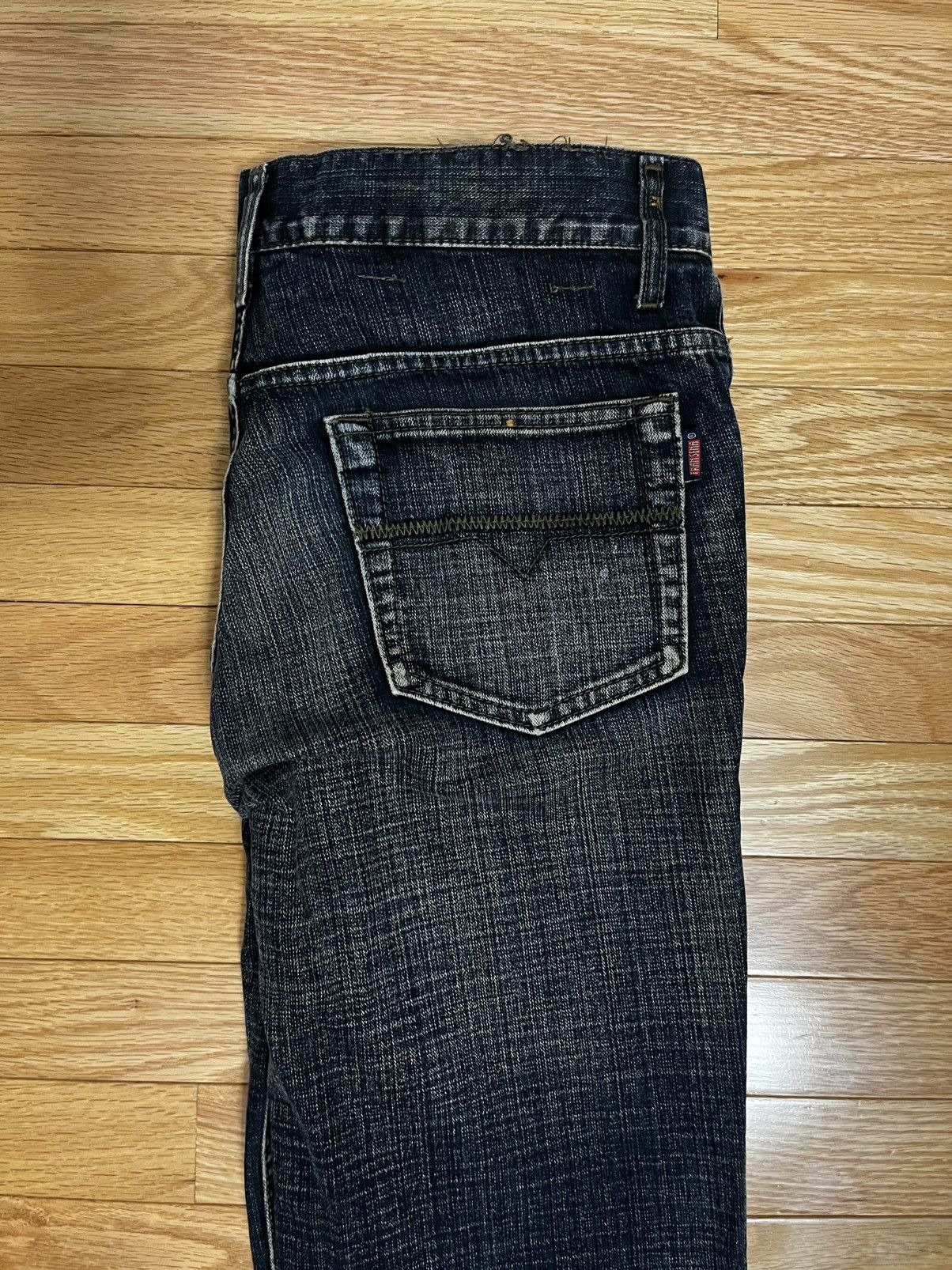 Japanese Brand × Vintage Japanese Brand Sunwash Stitch Jeans Size US 32 / EU 48 - 6 Thumbnail