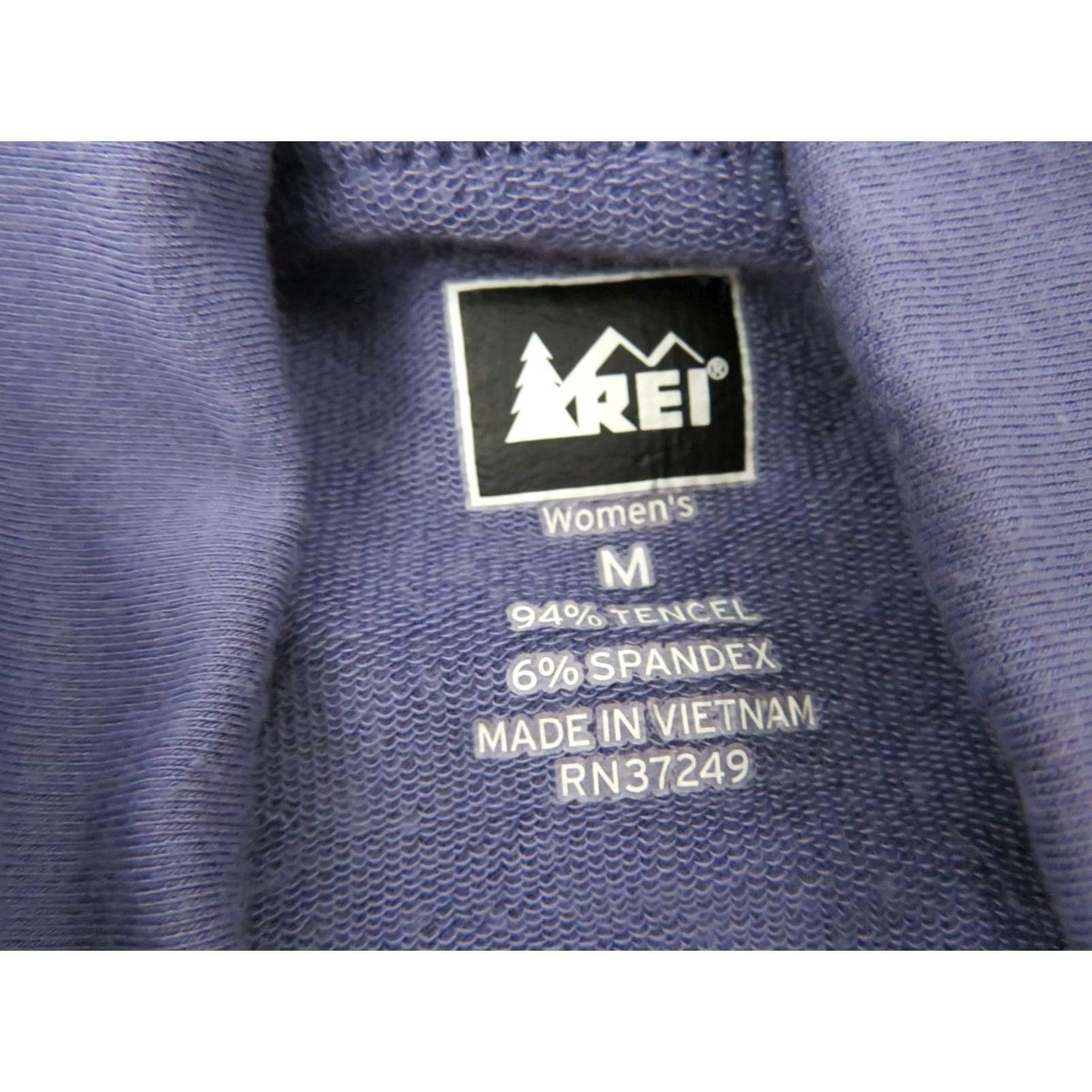 Vintage VINTAGE REI Purple Pullover Sweatshirt Medium Mock Neck Yoga Running Tencel Floral Pattern Long Sleeve Womens Size M / US 6-8 / IT 42-44 - 7 Thumbnail
