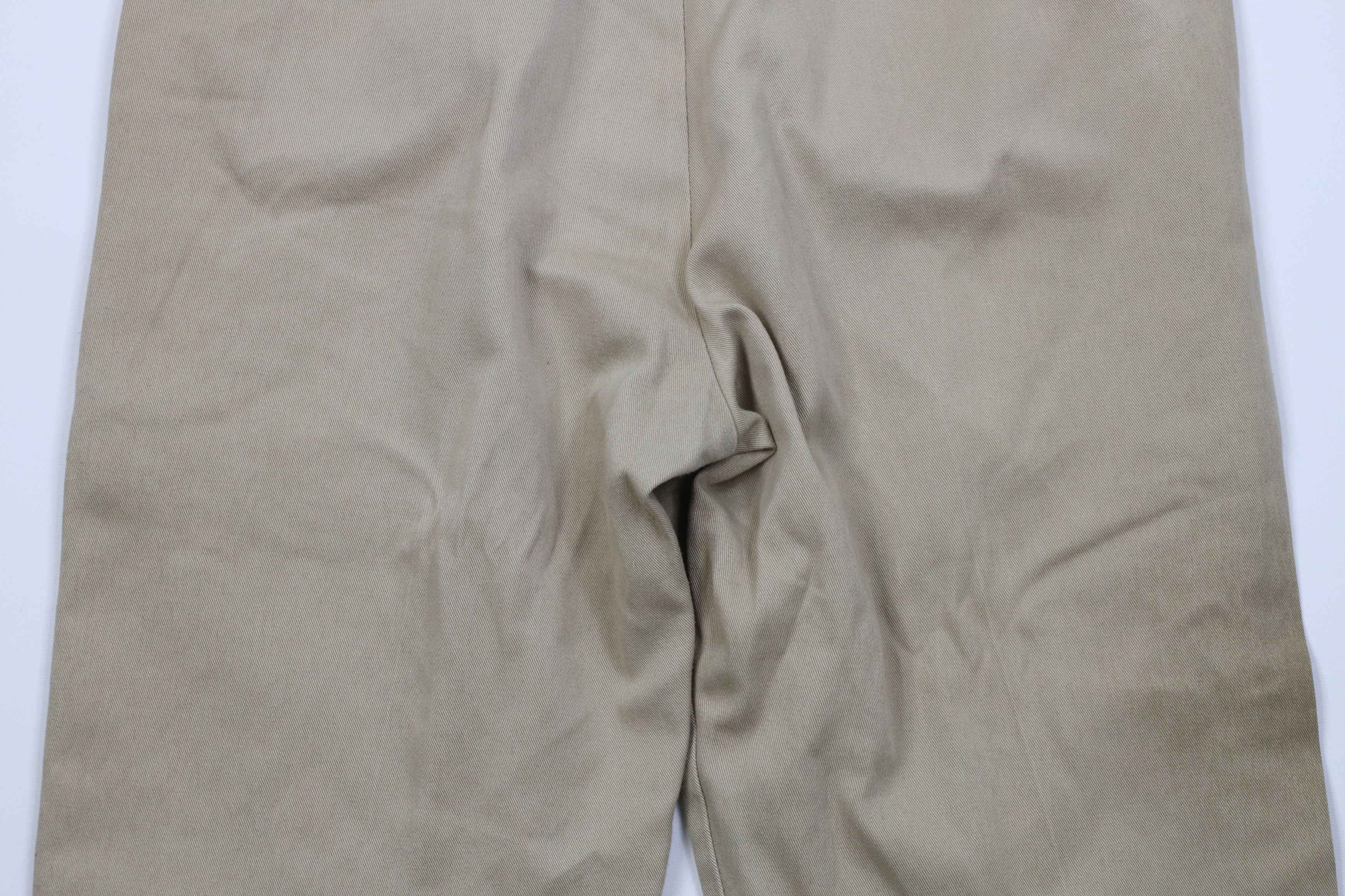 Dickies Vintage Dickies Wide Leg Dungaree Pants Trousers Beige Size US 36 / EU 52 - 14 Thumbnail