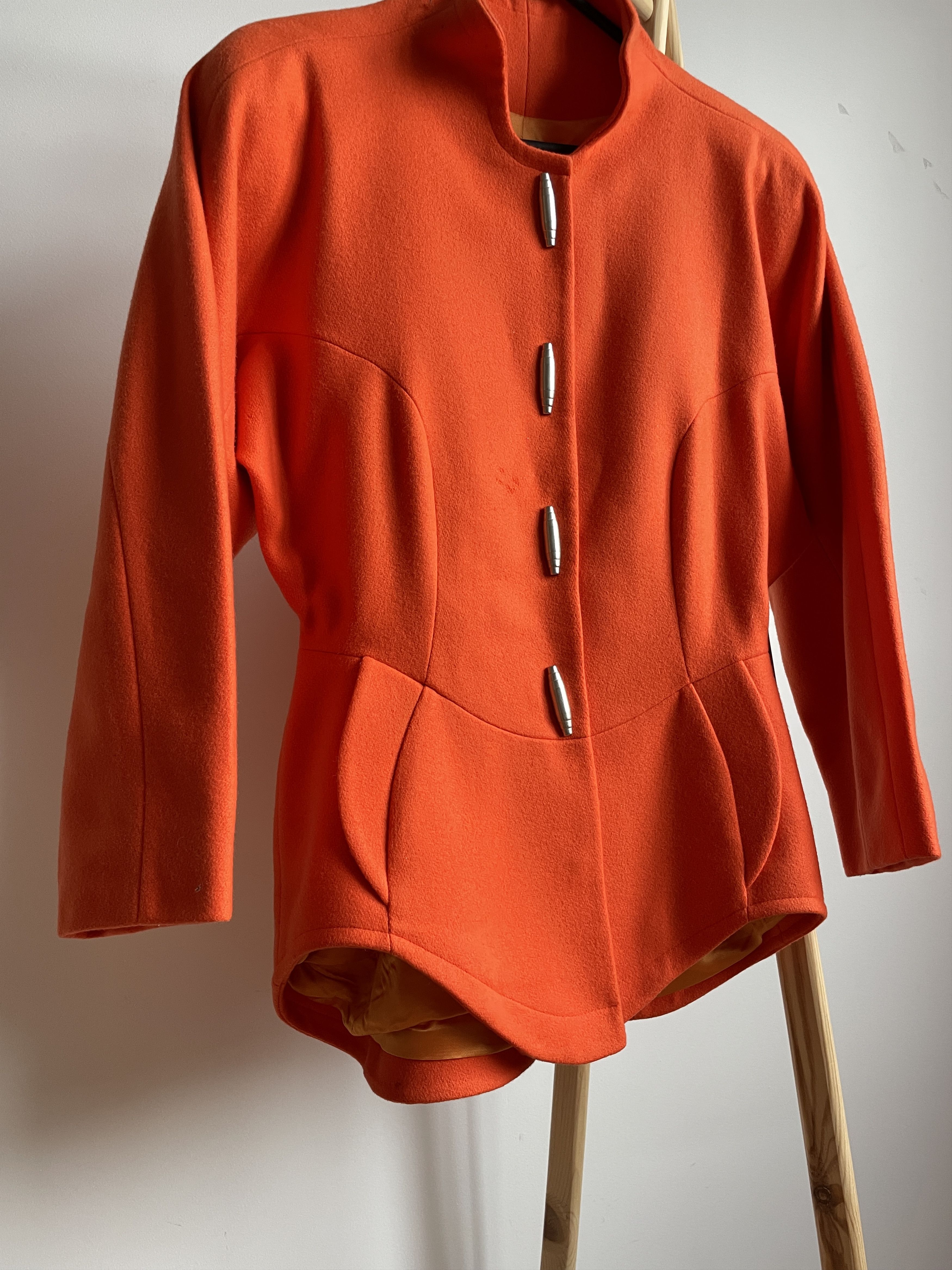 Thierry Mugler Thierry Mugler Activ 1991 Documented Sculptural Fitted Coat Size M / US 6-8 / IT 42-44 - 6 Thumbnail