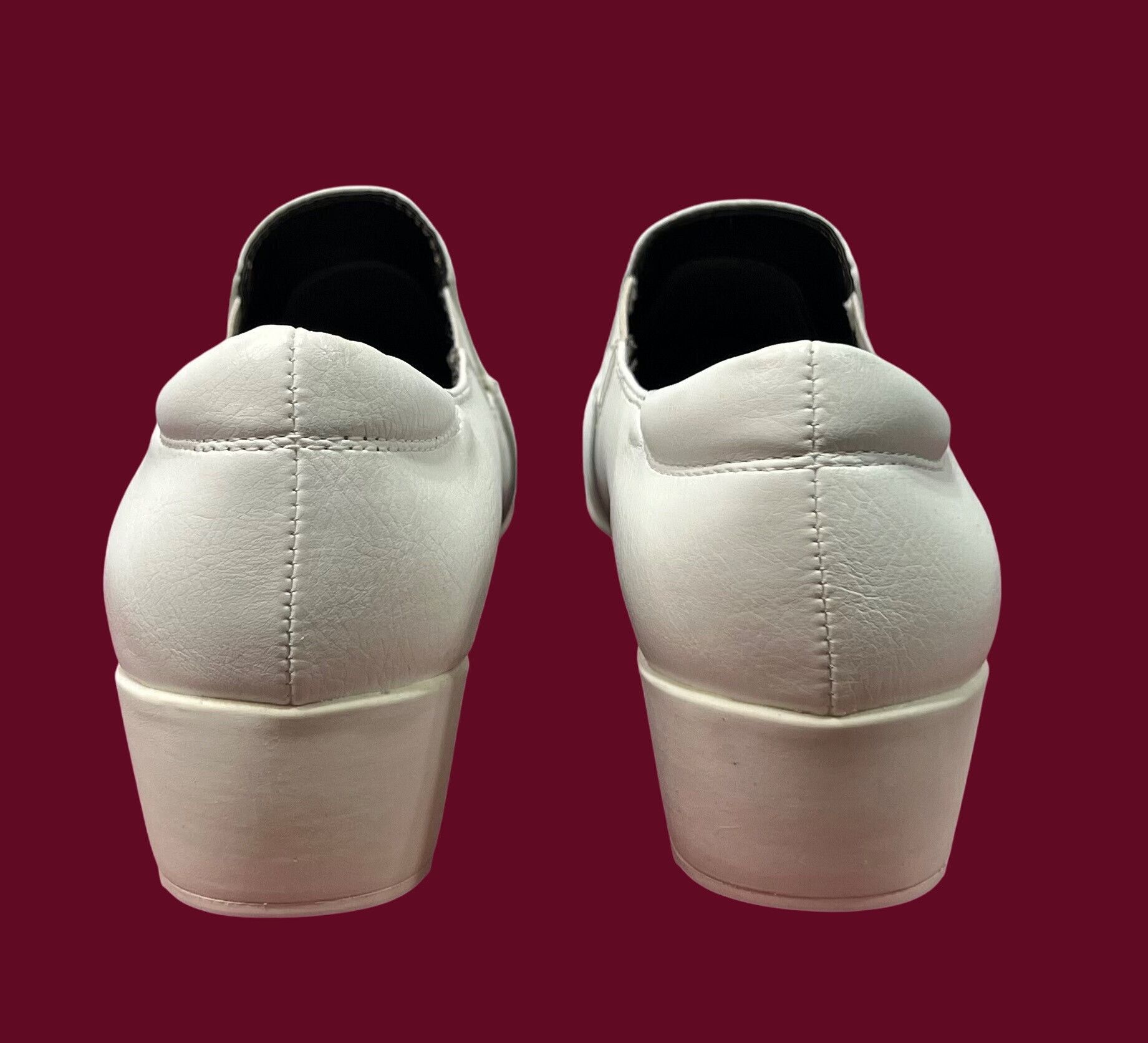 Other Life Stride WorkLife - Buzz White Loafer Women's Slip/Oil Re Size US 7.5 / IT 37.5 - 1 Thumbnail