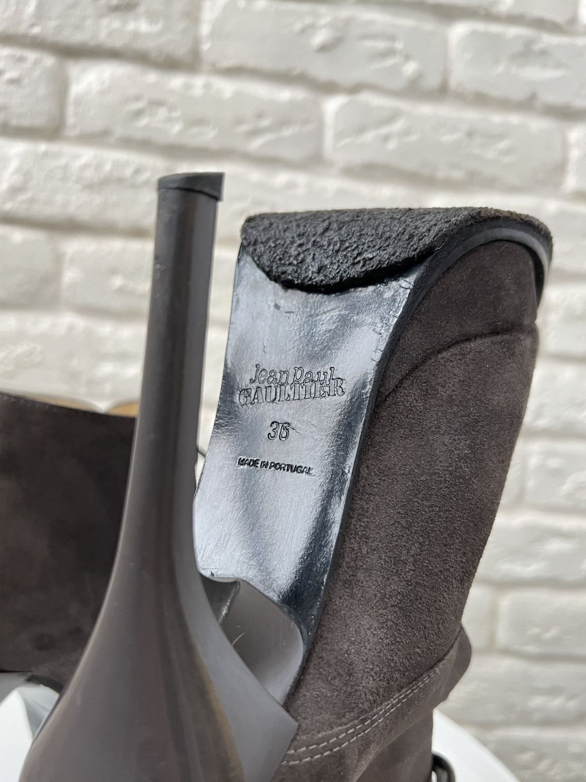 Jean Paul Gaultier Jean Paul Gaultier JPG Suede Boots Shoes Size US 6 / IT 36 - 7 Thumbnail
