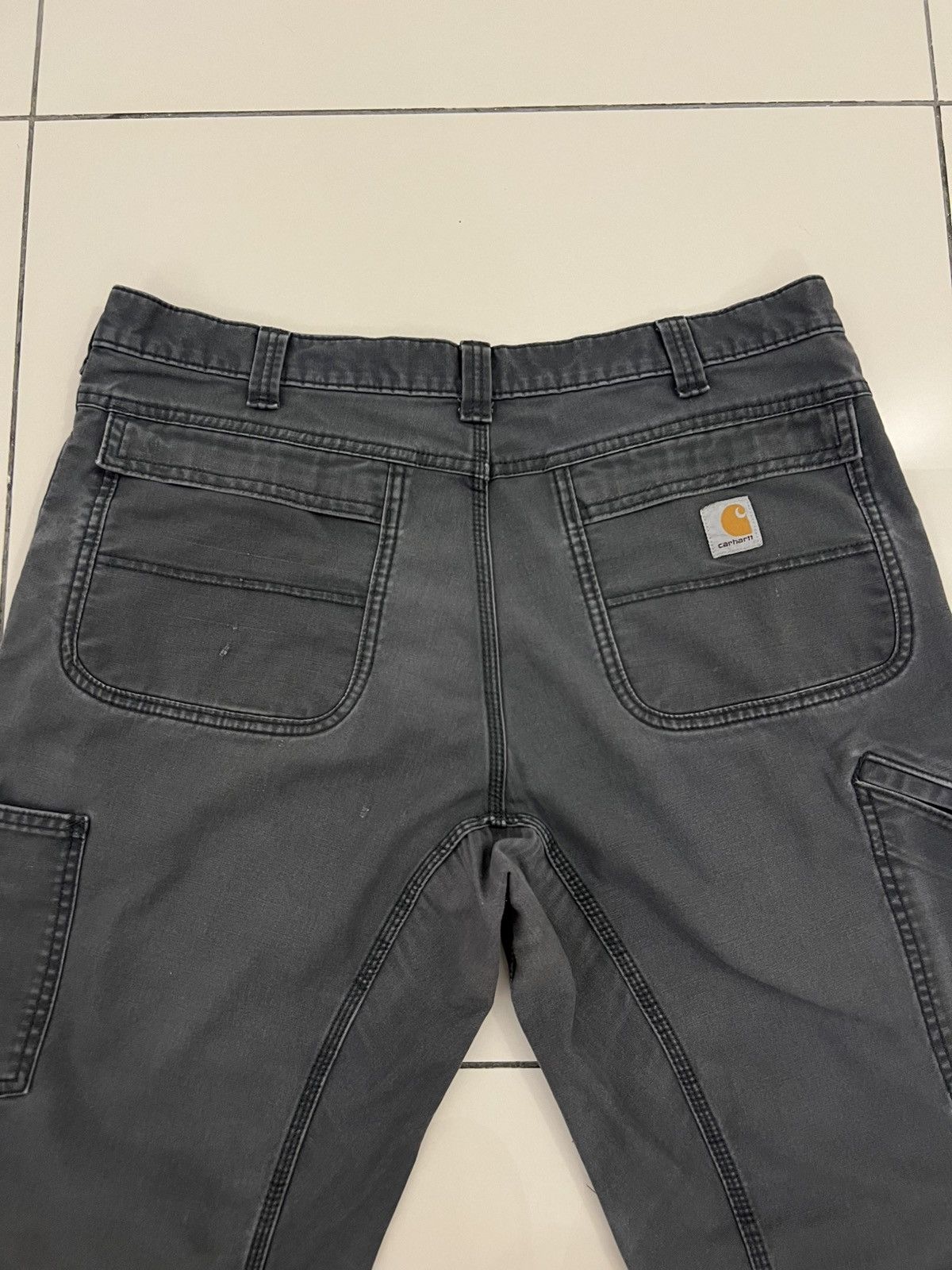 Carhartt Carhartt Relaxed Fit Staight Cargo Black (W38XL32) Size US 38 / EU 54 - 5 Thumbnail