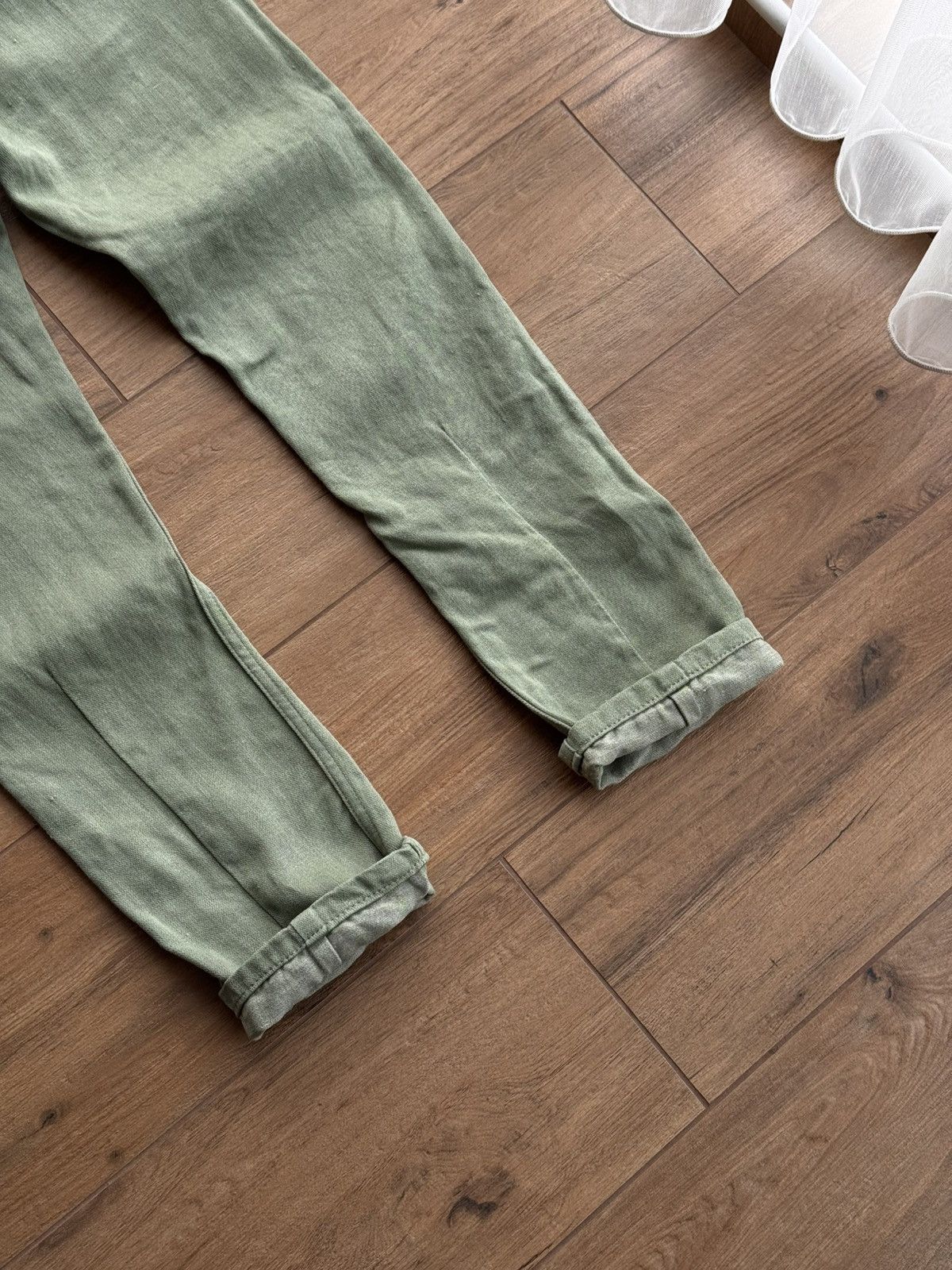 Freitag × Vintage Vintage Freitag E550 Indigo Green Selvedge Workwear Pants Size US 28 / EU 44 - 10 Thumbnail