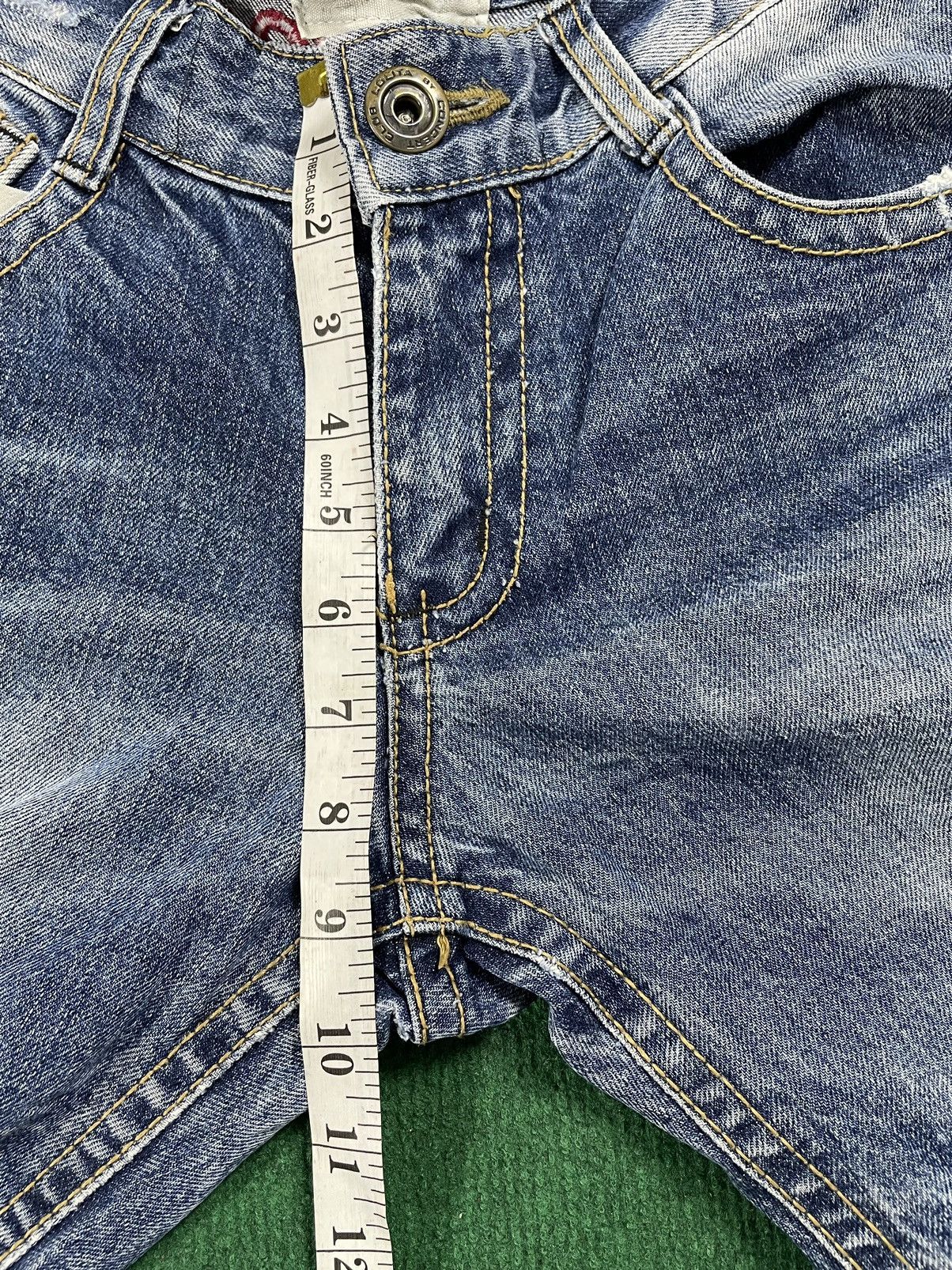 If Six Was Nine × Japanese Brand Distressed Lolita Jeans With Rare Patches Size US 34 / EU 50 - 12 Thumbnail