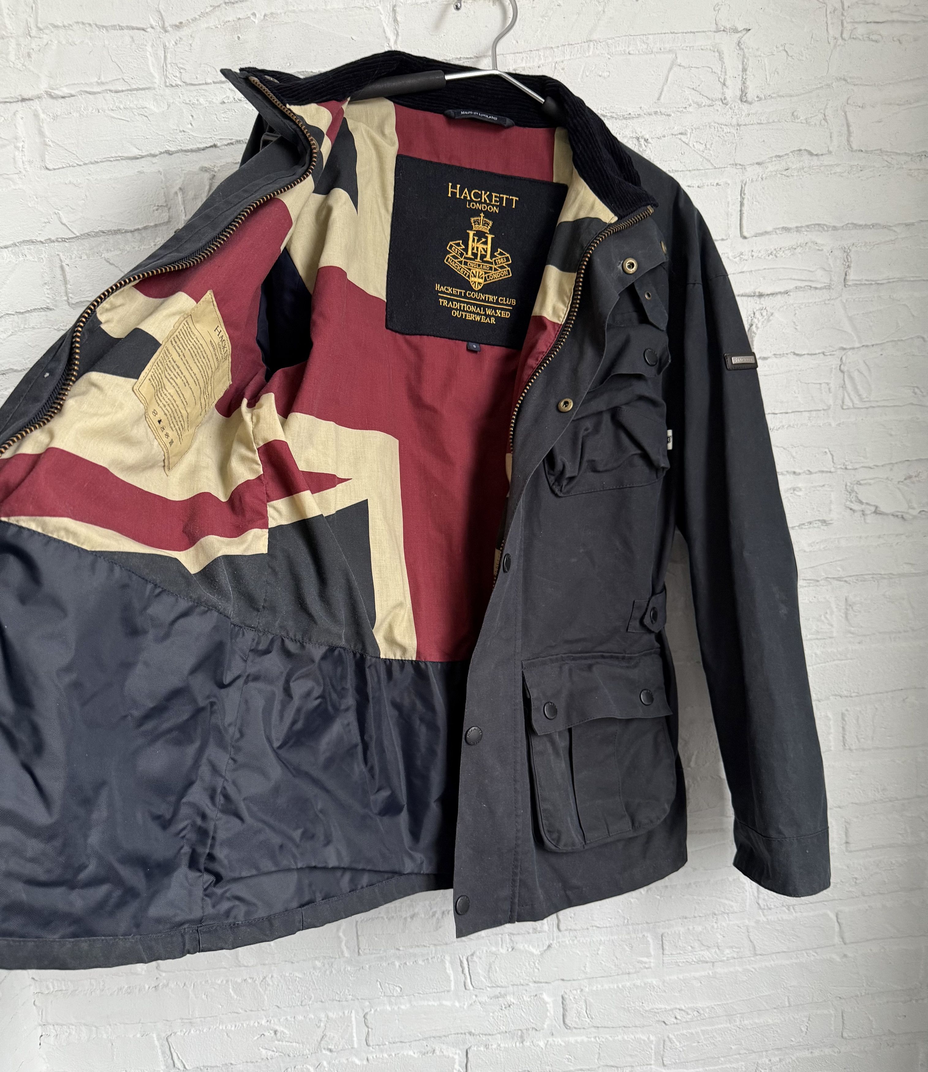 Hackett Hackett wax rally jacket millerain Size US S / EU 44-46 / 1 - 5 Thumbnail
