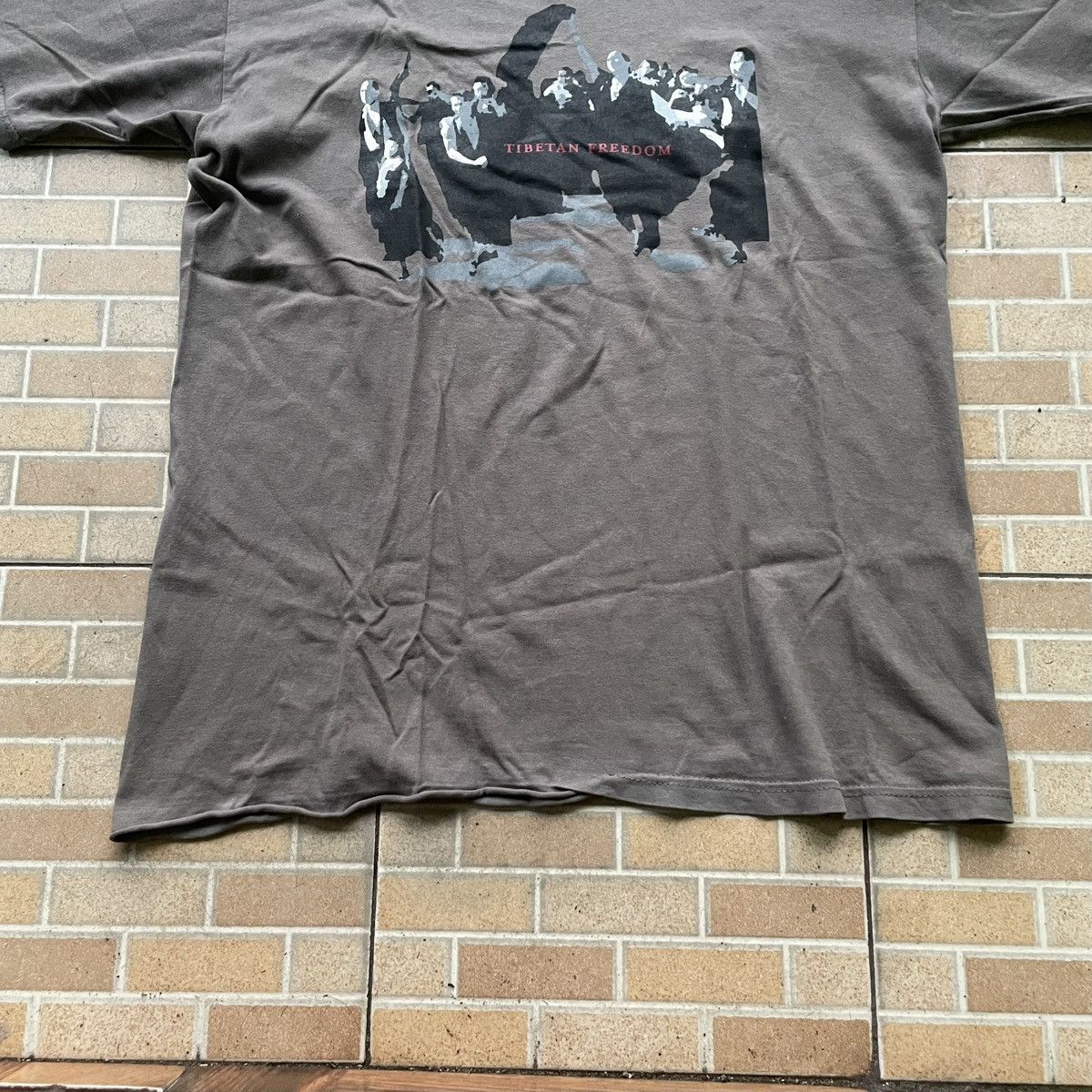 Band Tees Tibetan Freedom Concert, Tokyo, Japan 2001 T-Shirt Vintage Size US L / EU 52-54 / 3 - 4 Thumbnail