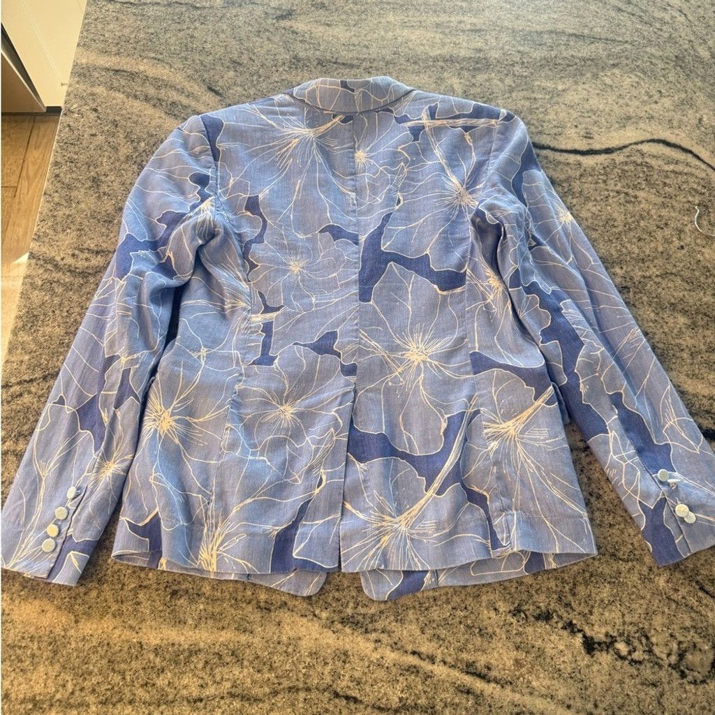 MILLY Milly Avery Waterlily Blazer Size S / US 4 / IT 40 - 10 Thumbnail