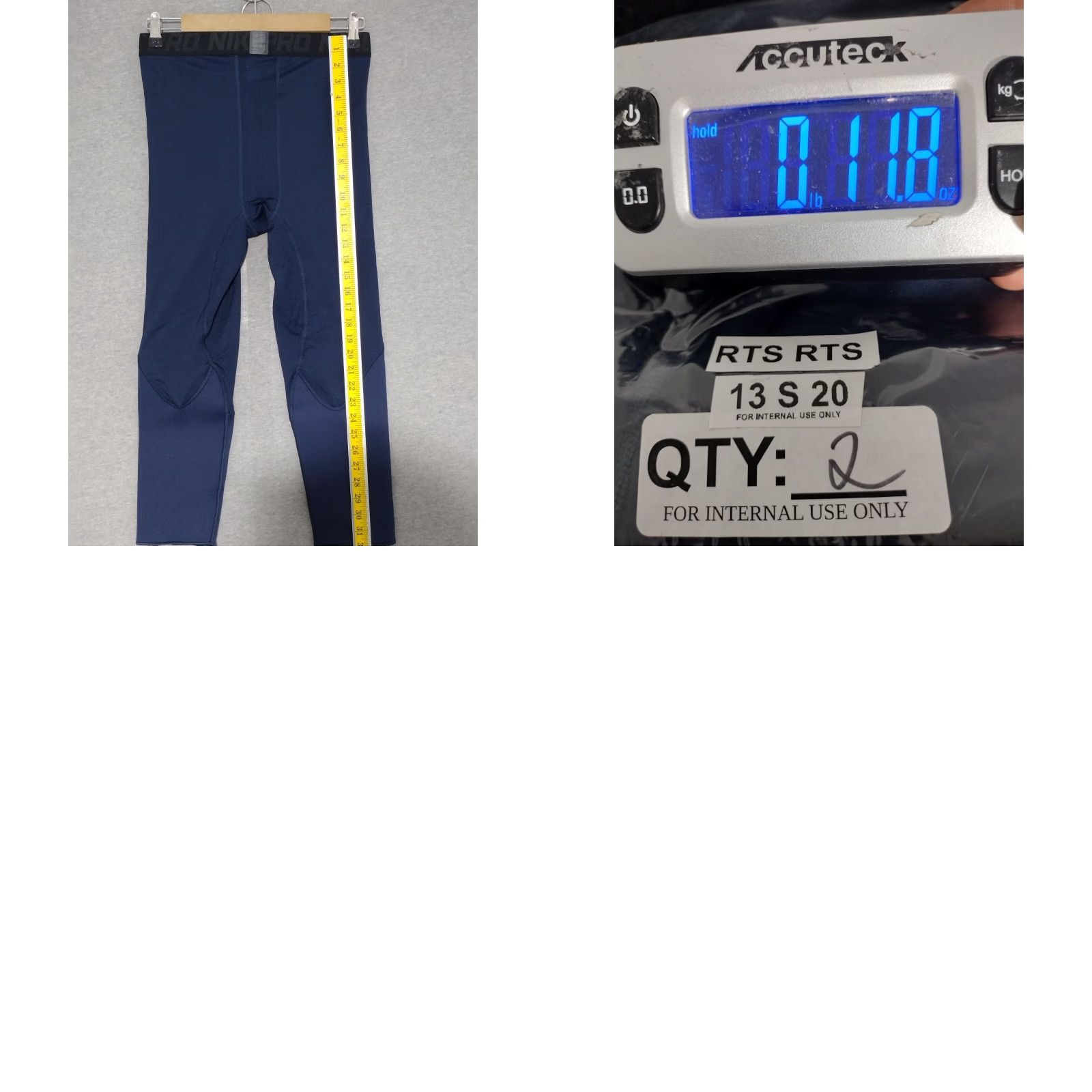 Nike Nike NBA Pro Hyperstrong Mens Padded Pants Tights Navy Blue 28-32 L AA0753-419 Size US 33 - 10 Thumbnail
