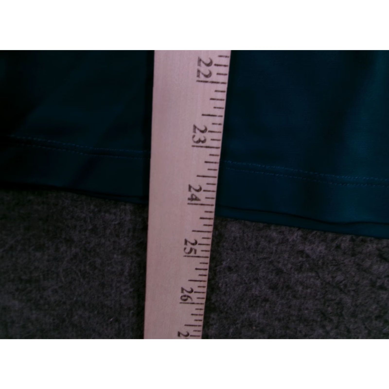 Altea East5th Top Womens L Teal Long Sleeve Pleated Scoop Neck Stretch Polyester Jacket? blouse? Size L / US 10 / IT 46 - 5 Thumbnail