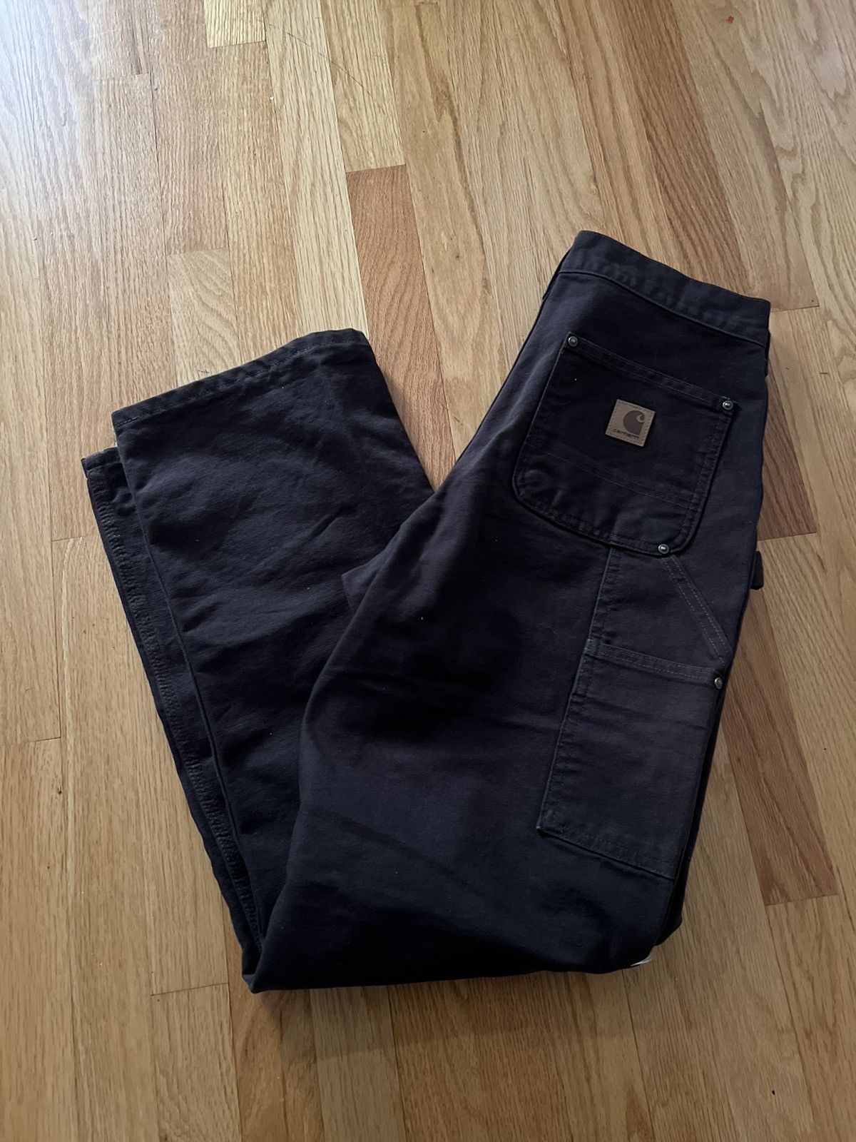 Carhartt × Carhartt Wip × Vintage Carhartt Double Knees (Brown) Size US 30 / EU 46 - 1 Thumbnail