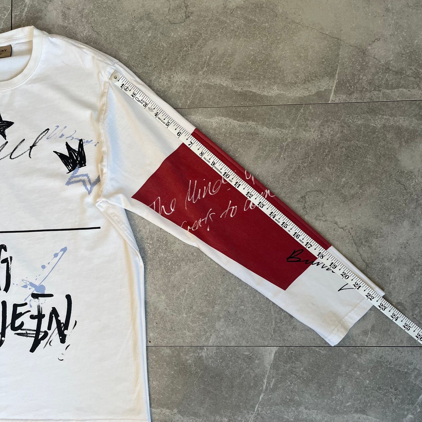Burberry Burberry London Graphic Long Sleeve Shirt Size M - authentic Size US M / EU 48-50 / 2 - 6 Thumbnail