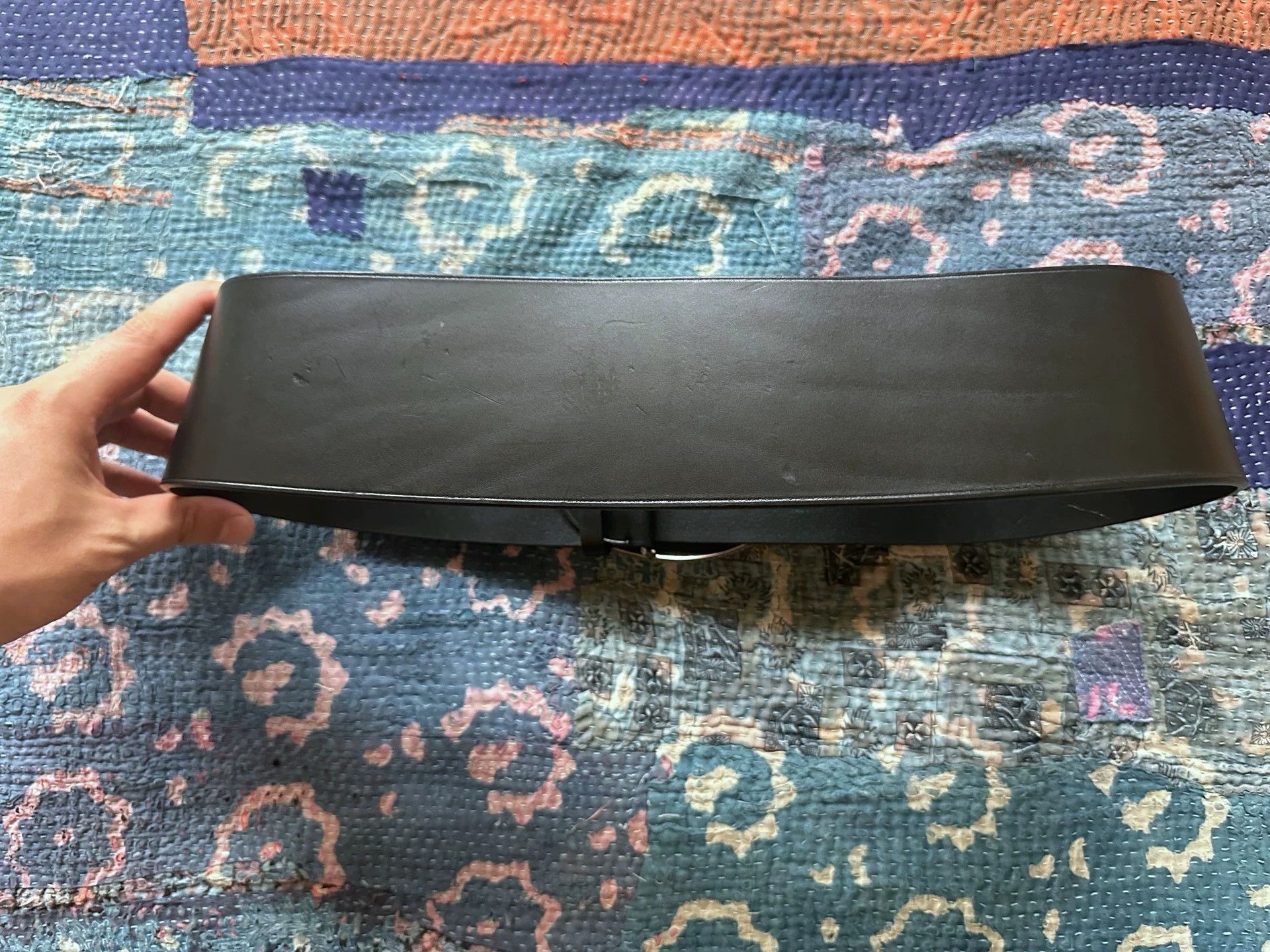 Polo Ralph Lauren Ralph Lauren RRL Western Waist Belt Black New Size ONE SIZE - 2 Thumbnail