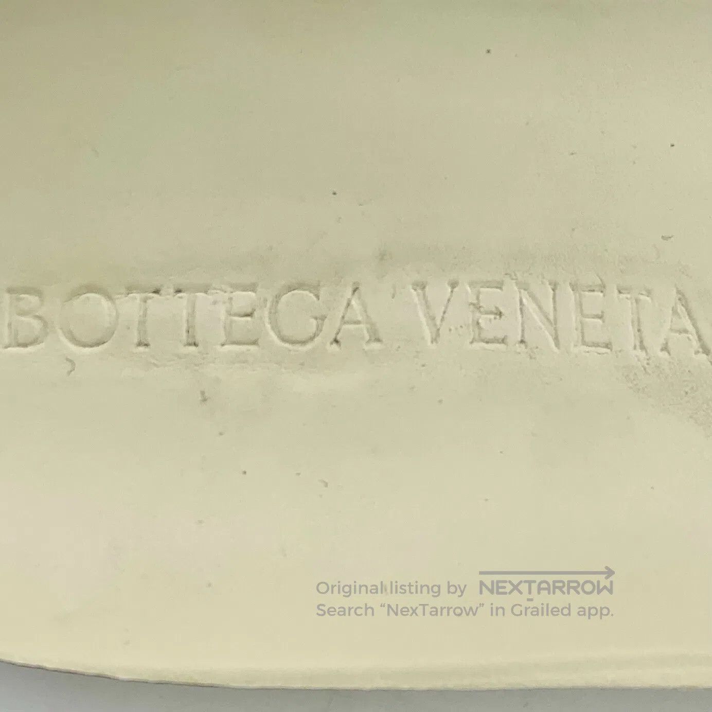 Bottega Veneta Bottega Veneta Beige Rubber Thick Sole Short Boots Rain Bo Size US 9.5 / IT 39.5 - 7 Thumbnail