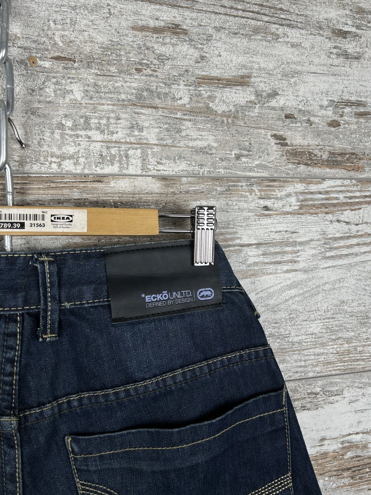 Ecko Unltd. × Vintage Mens Vintage Ecko Unltd. jeans y2k rare denim pants rap 90s Size US 32 / EU 48 - 15 Thumbnail