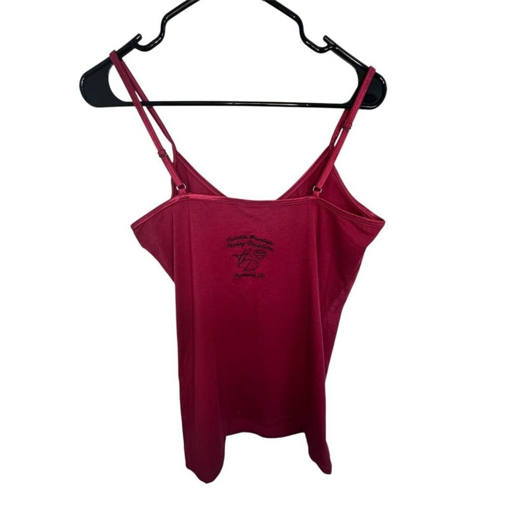 Harley Davidson Harley Davidson Cami With Embroidered Logo And Rhinestones Size L / US 10 / IT 46 - 5 Thumbnail