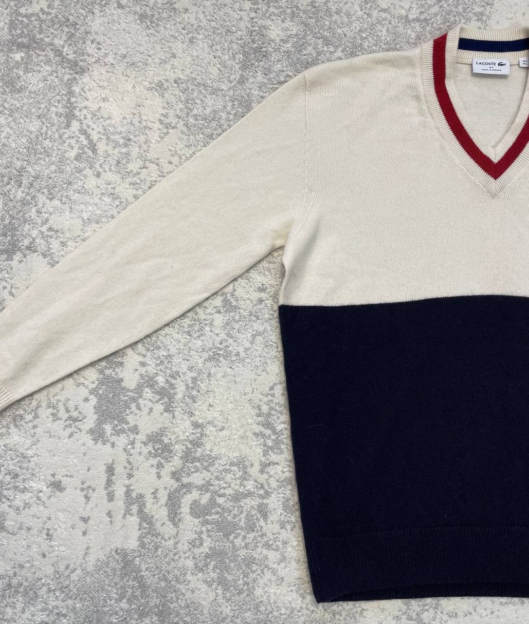 Lacoste Lacoste Wool Sweater Men's Made in France PREPPY Style Size US L / EU 52-54 / 3 - 5 Thumbnail
