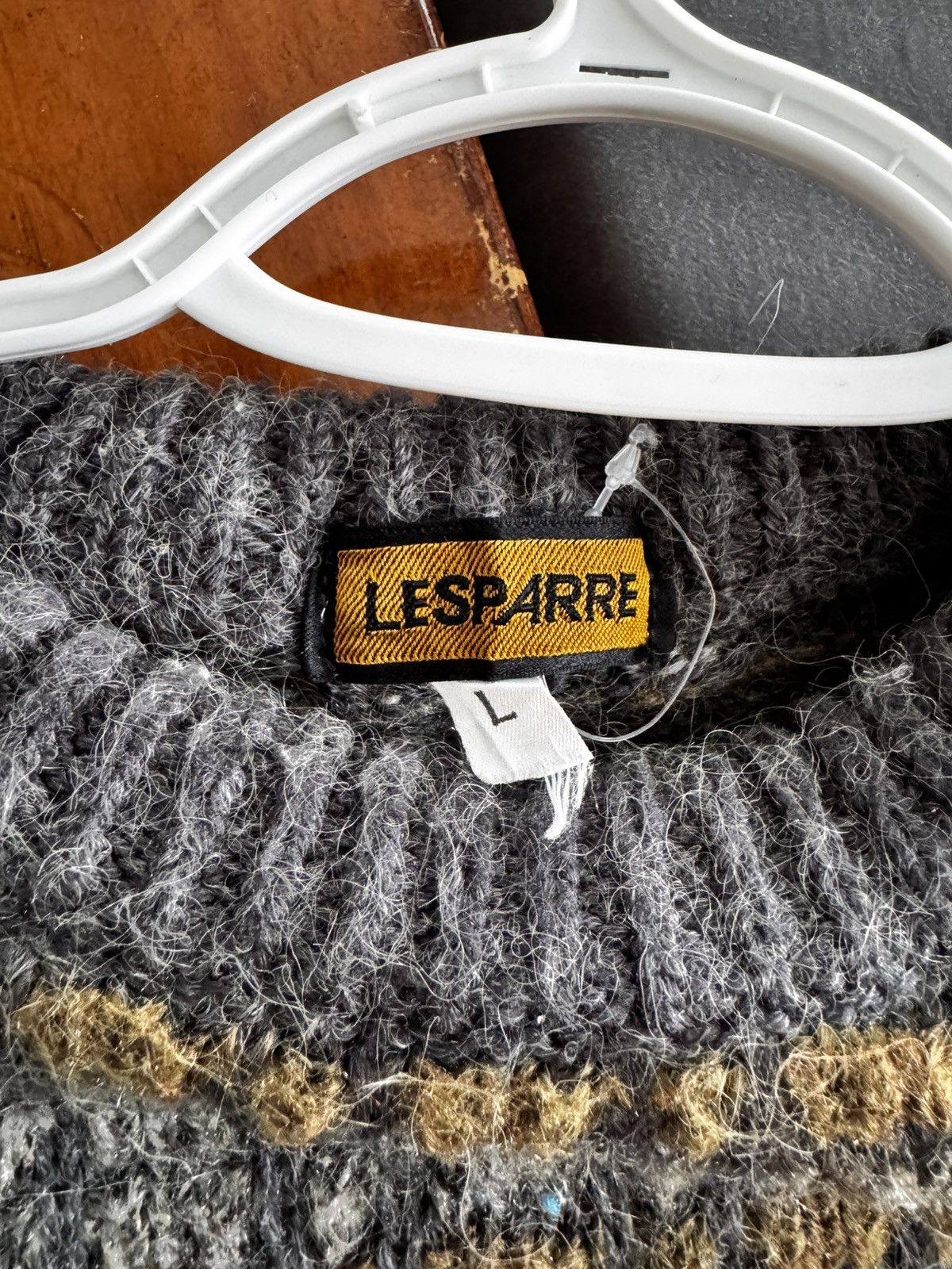 Vintage Wool Sweater Size US L / EU 52-54 / 3 - 3 Thumbnail