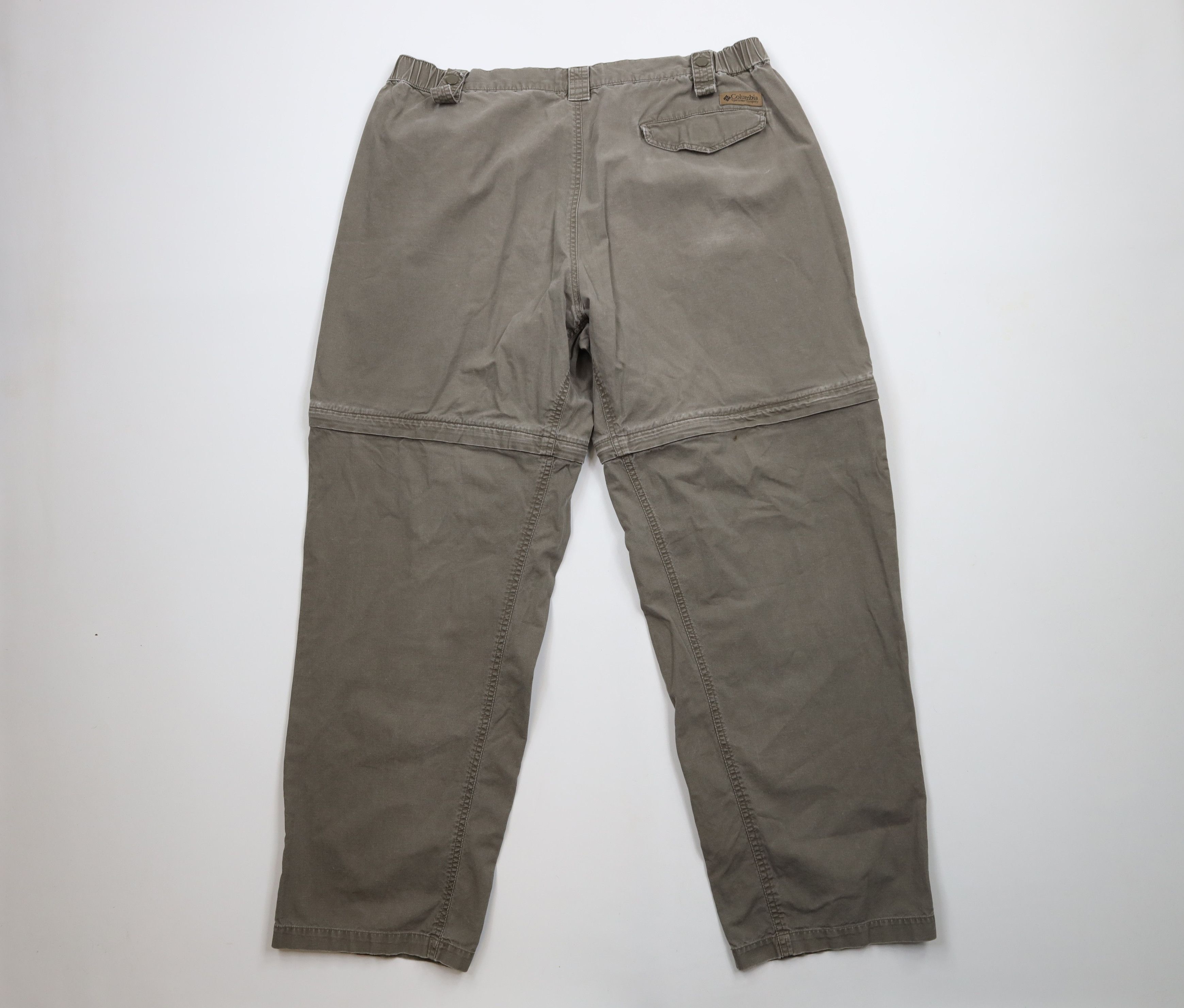 Columbia × Vintage Vintage 90s Columbia Wide Leg Convertible Cargo Pants Shorts Size US 38 / EU 54 - 10 Thumbnail