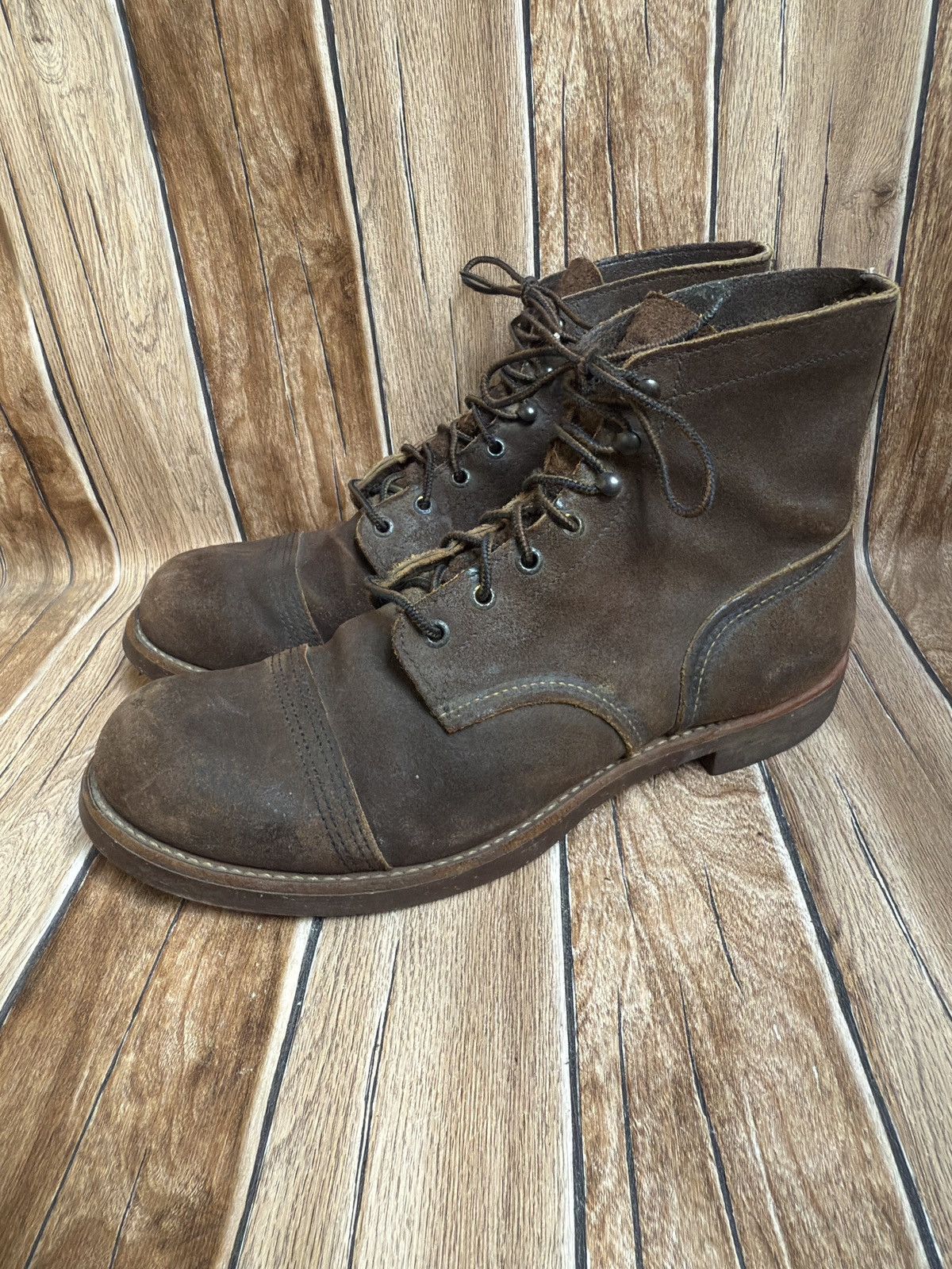 Red Wing Muleskinner iron ranger boots Size US 11 / EU 44 - 2 Thumbnail