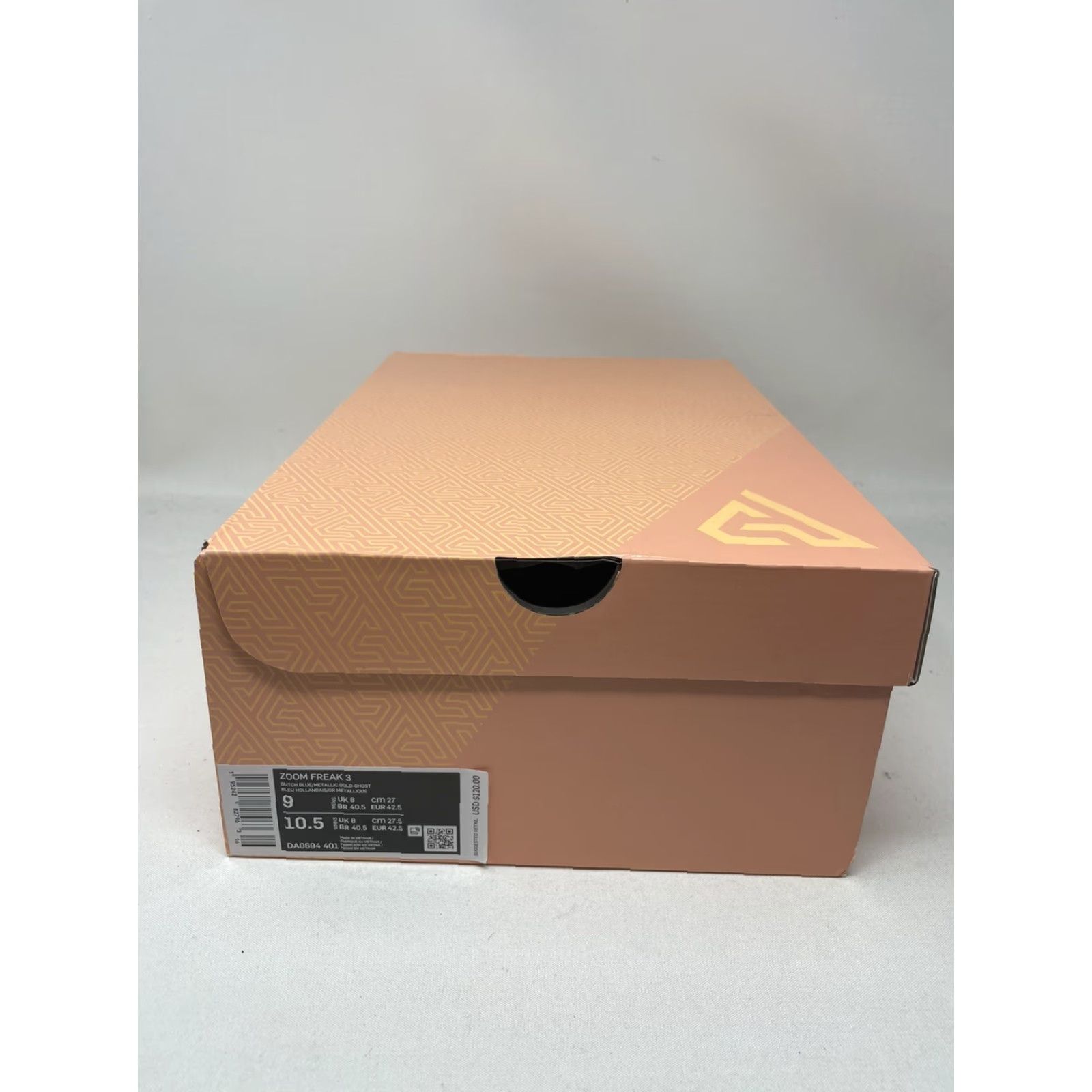 Nike Nike Zoom Freak 3 Freezing Time 2022 Sneaker Men 9 Blue Nike Zoom Zoom Freak 3 Da0694-401 Size US 9 / EU 42 - 8 Thumbnail