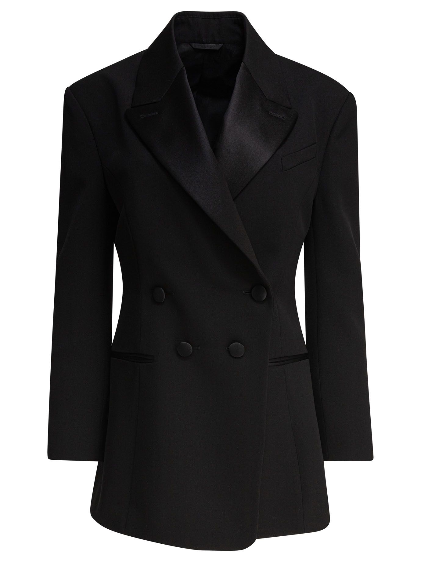 Givenchy Blazer With Pleated Back Size S / US 4 / IT 40 - 1 Thumbnail