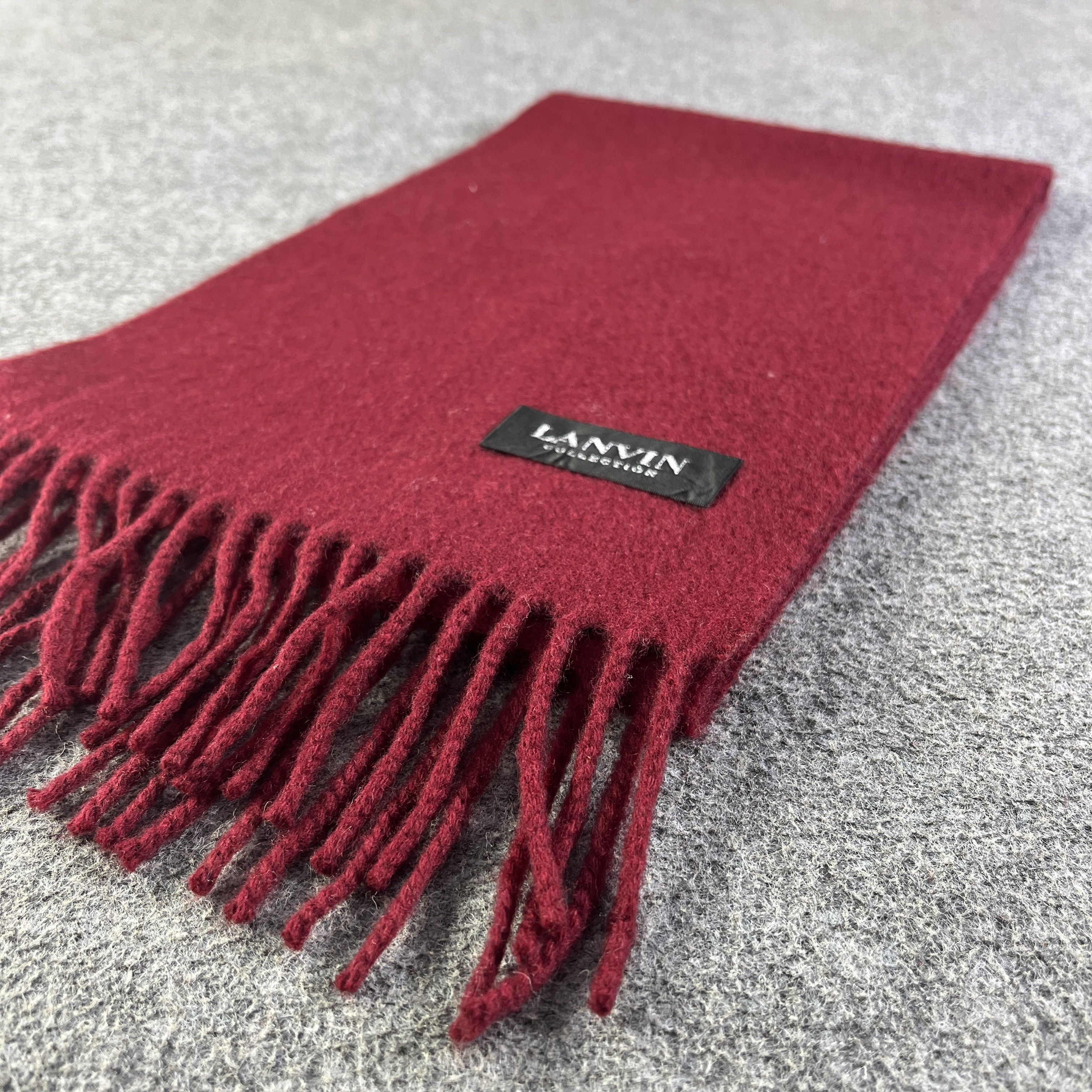 Lanvin Lanvin Scarf / Muffler / Neckwear T1135 Size ONE SIZE - 10 Thumbnail
