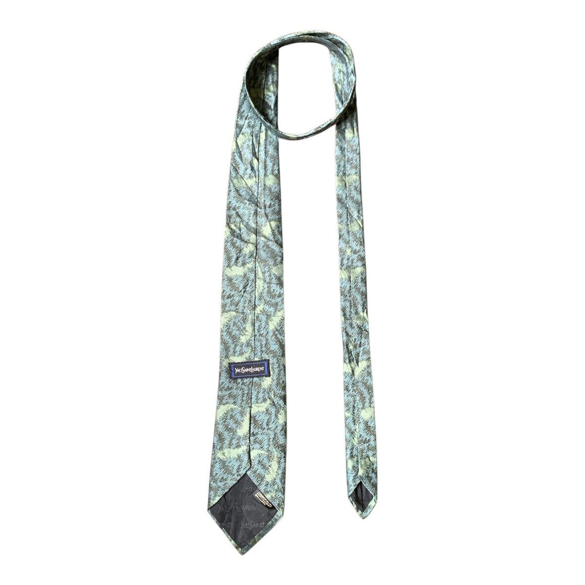 Designer × Vintage × Yves Saint Laurent Rare Design Vintage Yves Saint Laurent Ties Size ONE SIZE - 2 Thumbnail