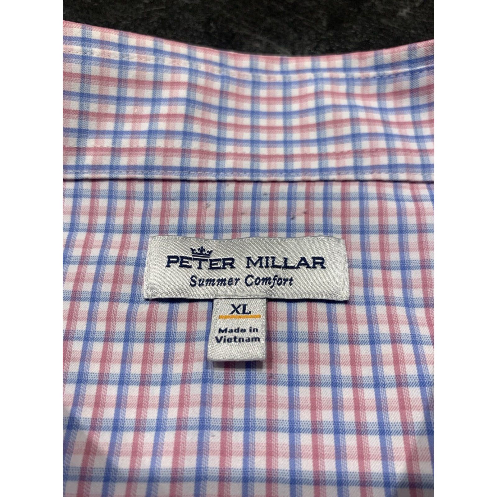 Peter Millar Peter Millar Summer Comfort Shirt Men XL Multicolor Plaid Long Sleeve Button Down Size US XL / EU 56 / 4 - 7 Thumbnail