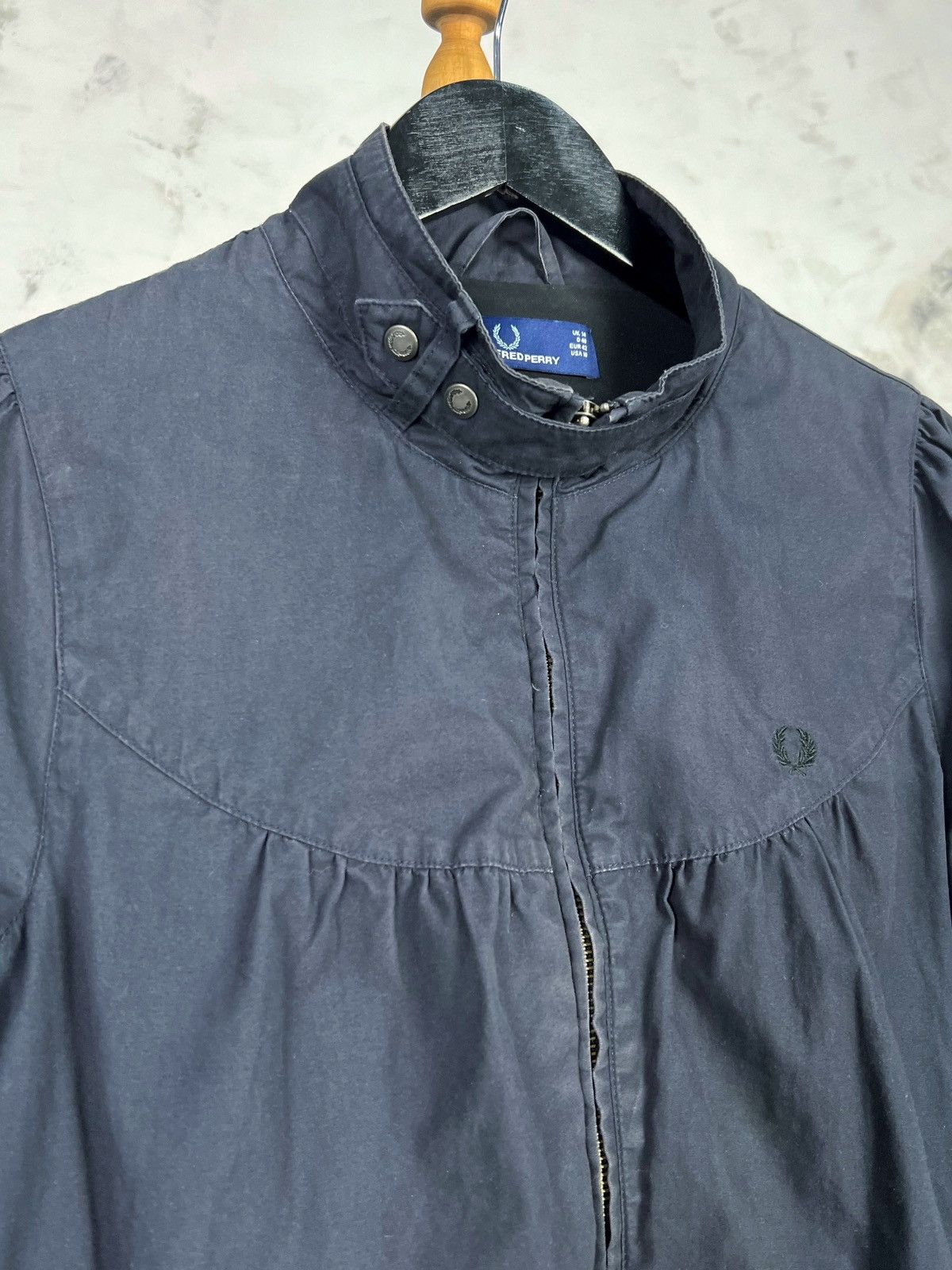 Fred Perry Vintage Fred Perry Bomber Jacket Size USA 10 S - M Size L / US 10 / IT 46 - 4 Thumbnail