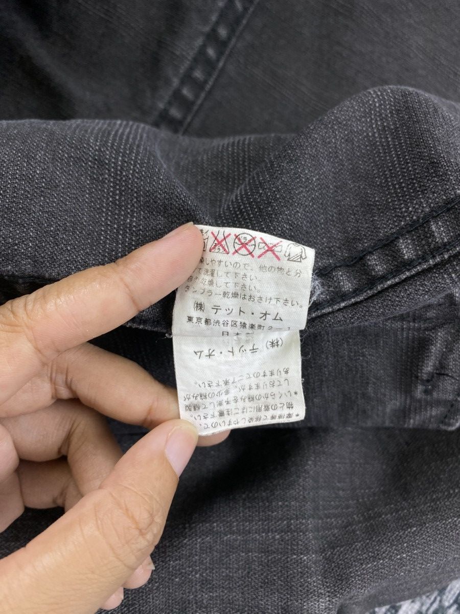 Tete Homme Vintage Tete Homme By Issey Miyake Wash Grey Denim Jacket Size US M / EU 48-50 / 2 - 11 Thumbnail