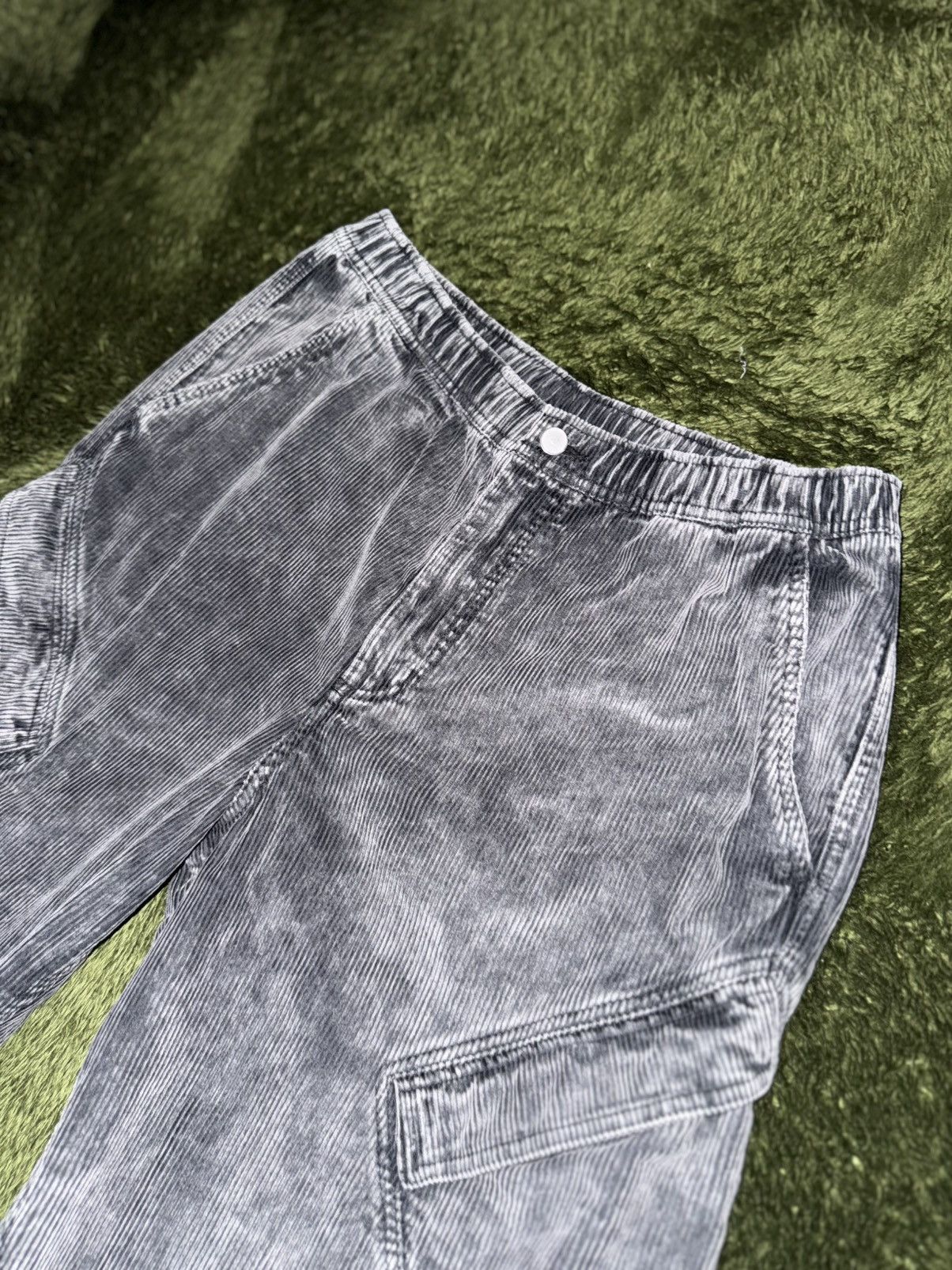 Jordan Brand [L] Jordan Flight Chicago Washed Corduroy Pants Black Grey Size US 36 / EU 52 - 2 Thumbnail
