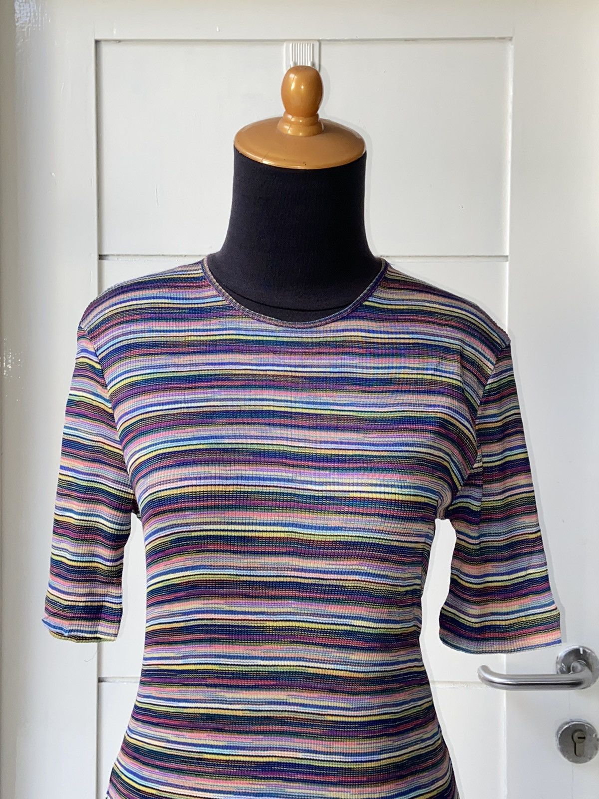 Missoni MISSONI SPORT Striped T-shirt Size US XXS / EU 40 - 2 Thumbnail