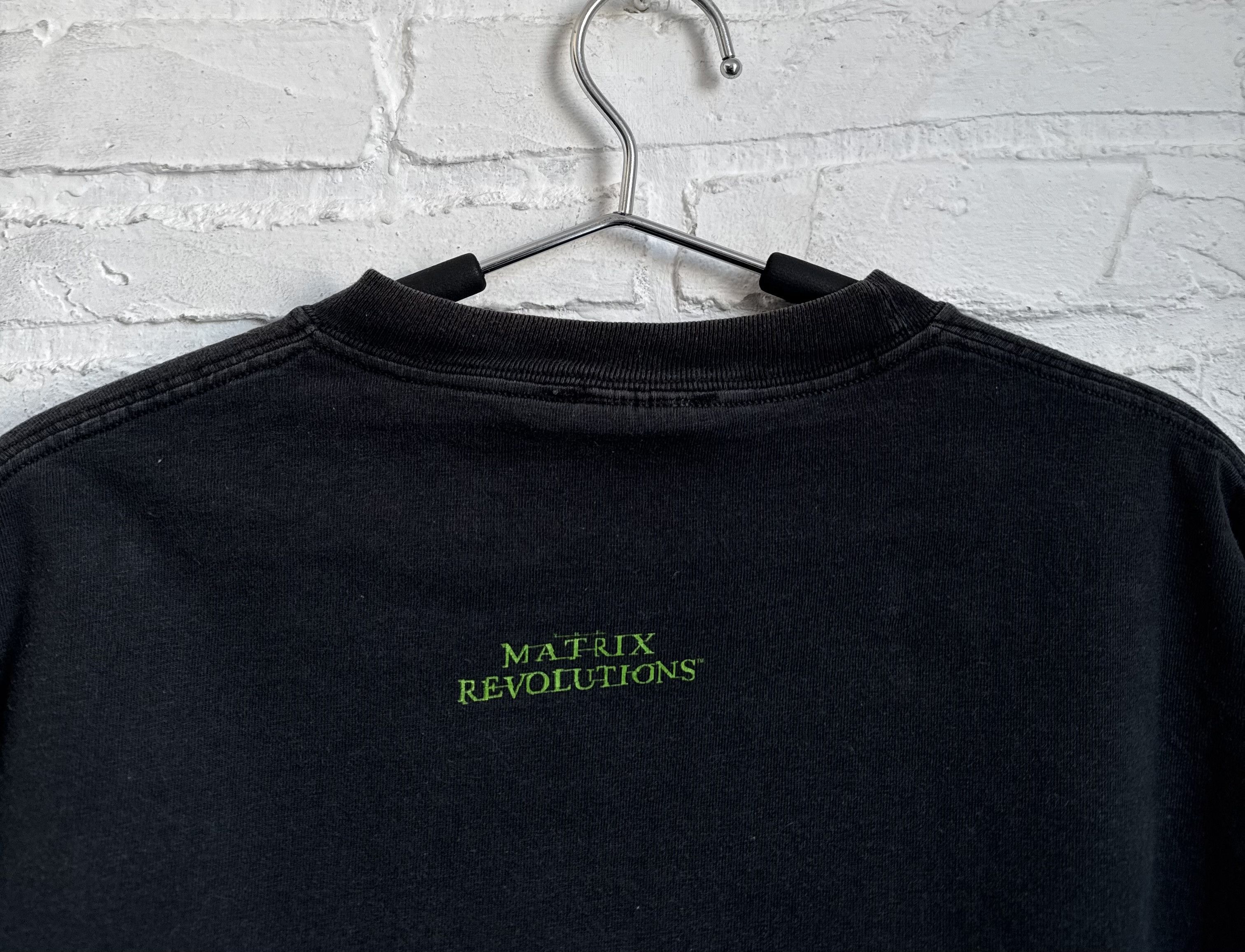 Vintage Vintage 2003 The Matrix revolutions movie promo t-shirt Size US XL / EU 56 / 4 - 8 Thumbnail