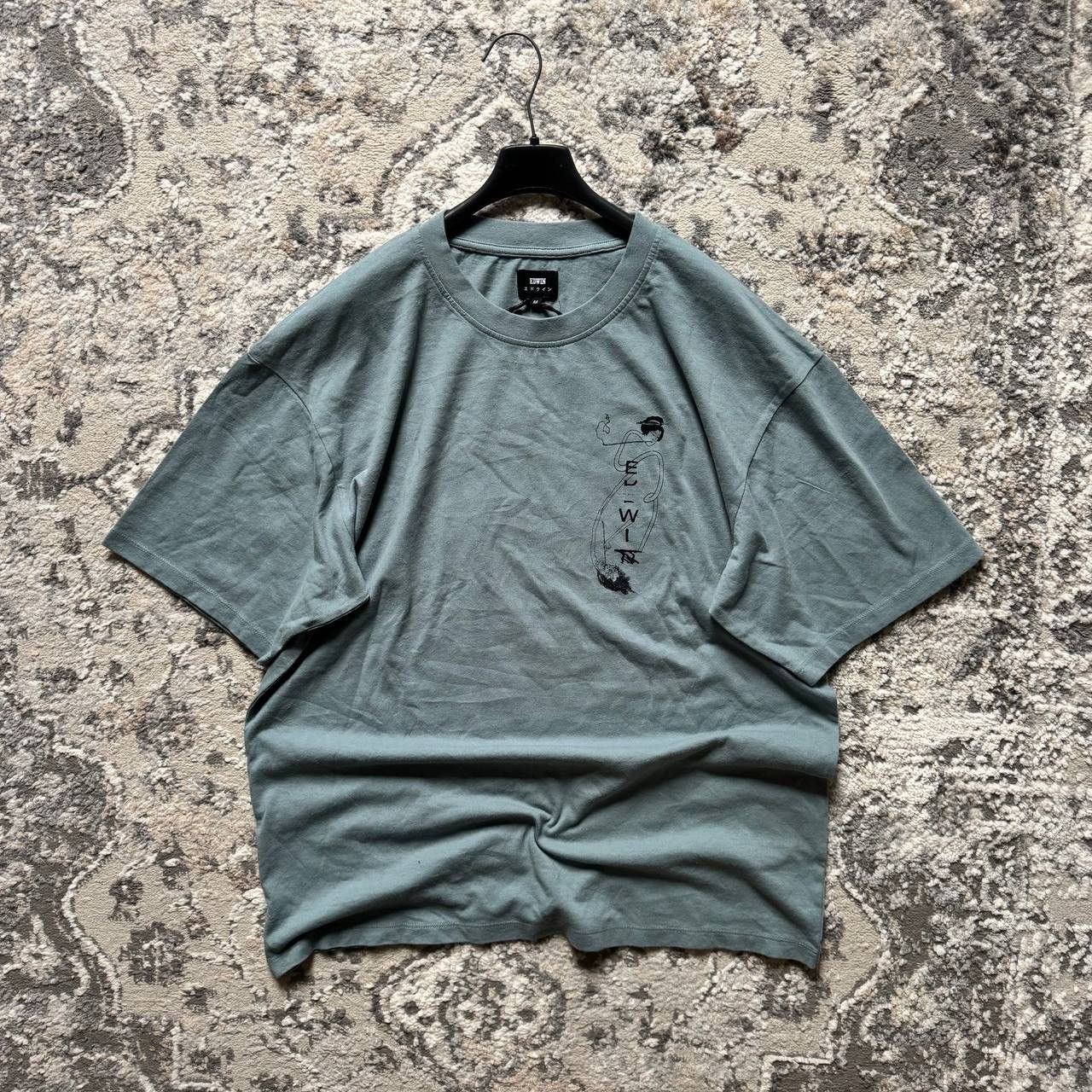 Edwin Edwin Japan Manga Horror Turquoise Tee Shirt Size US M / EU 48-50 / 2 - 1 Thumbnail