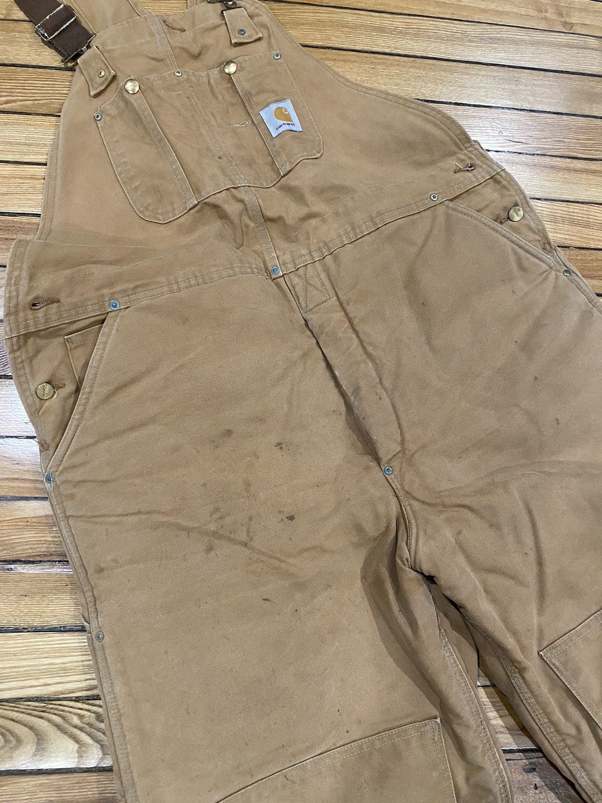 Carhartt × Vintage 42-32 made in USA vintage Carhartt overalls Size US 42 / EU 58 - 4 Thumbnail