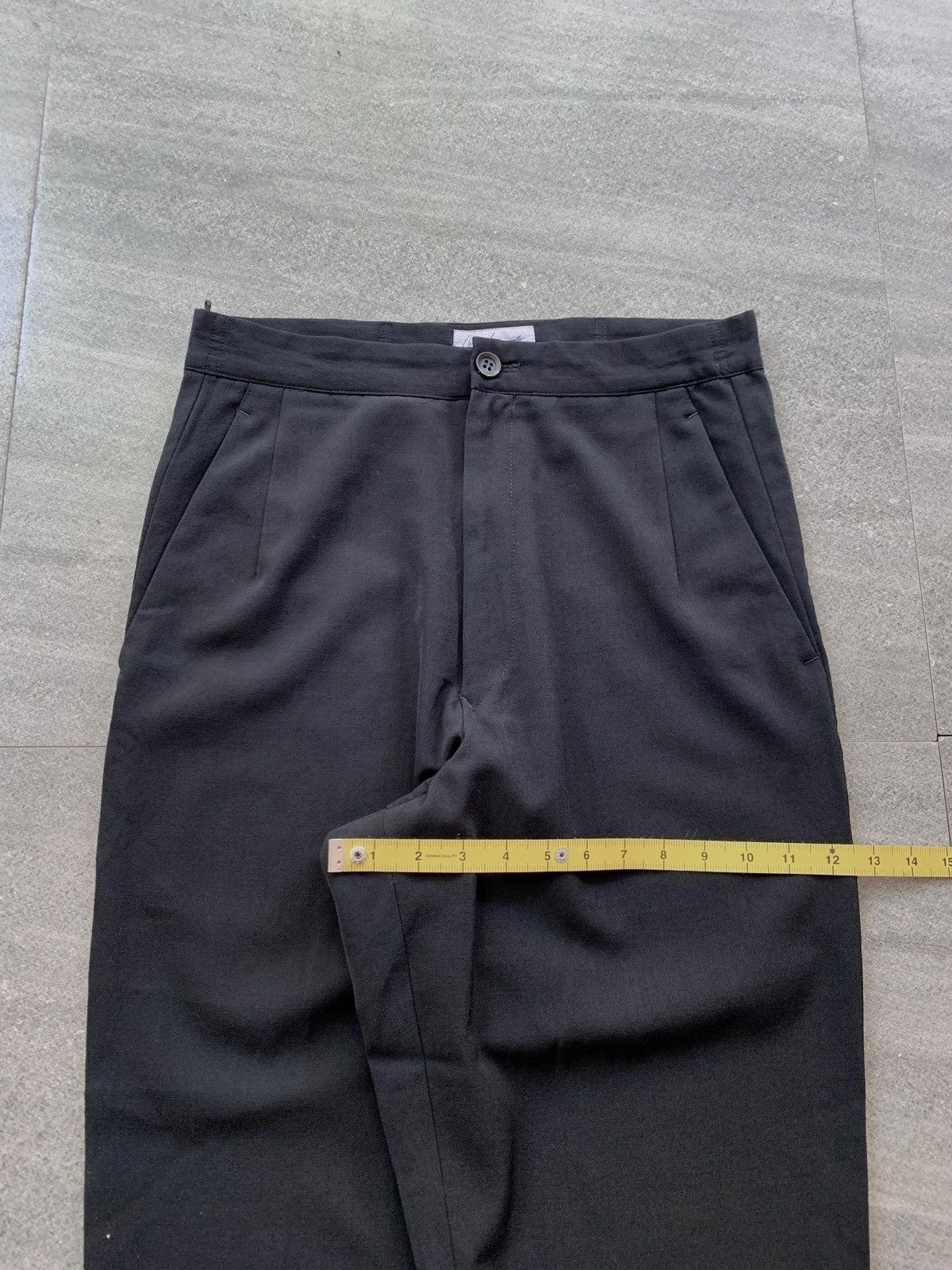 Yohji Yamamoto FREE TAX! Ys Wool Balloon Cropped Trousers Size US 30 / EU 46 - 11 Thumbnail
