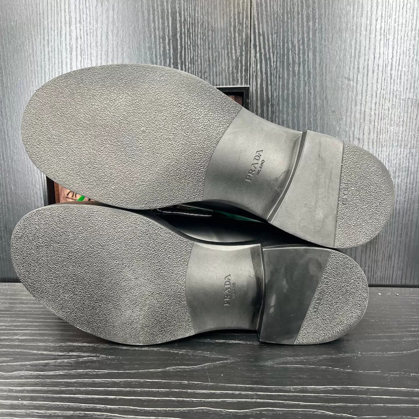 Prada Prada Black Loafers US 8.5 / EU 42.5 With Box Size US 8.5 / EU 41-42 - 8 Thumbnail