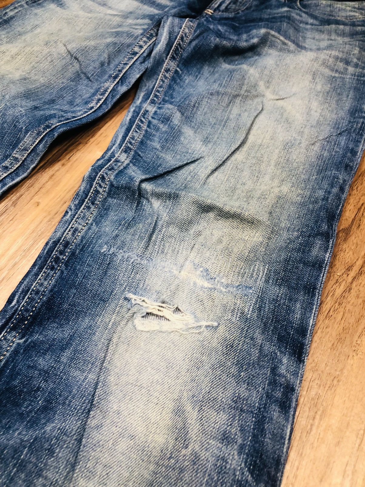 Diesel Diesel Industry Distress Jeans (34) Size 26" / US 2 / IT 38 - 8 Thumbnail